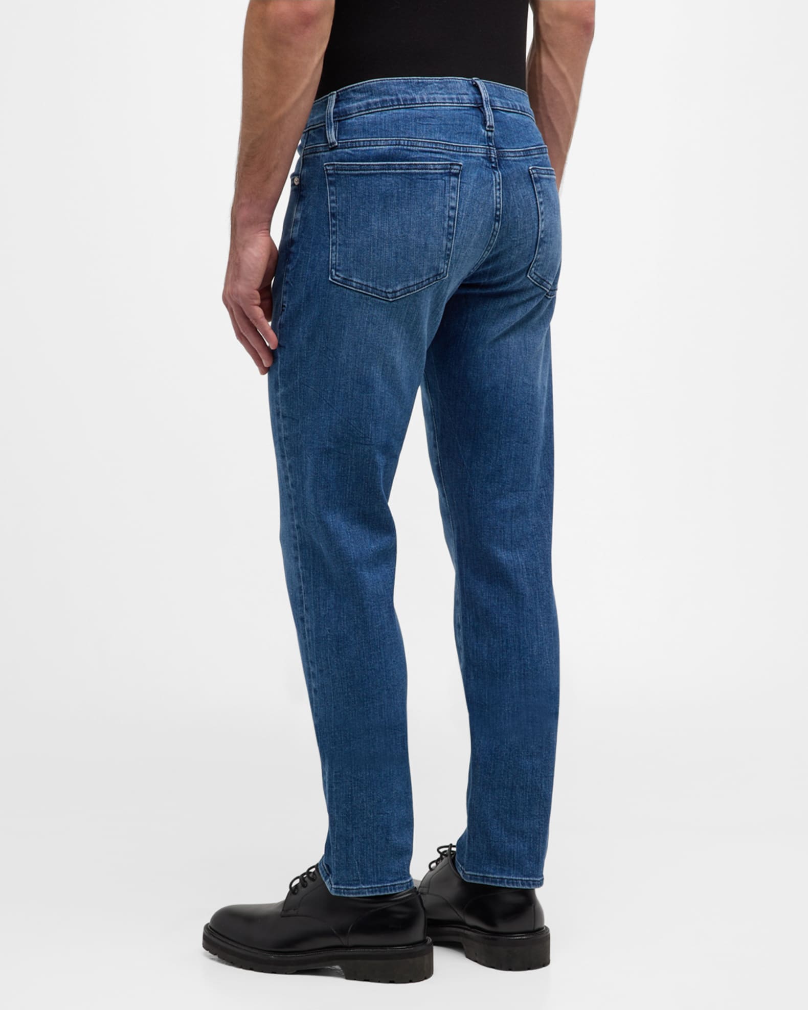 FRAME Men's L'Homme Super Stretch Slim-Fit Denim Jeans | Neiman Marcus