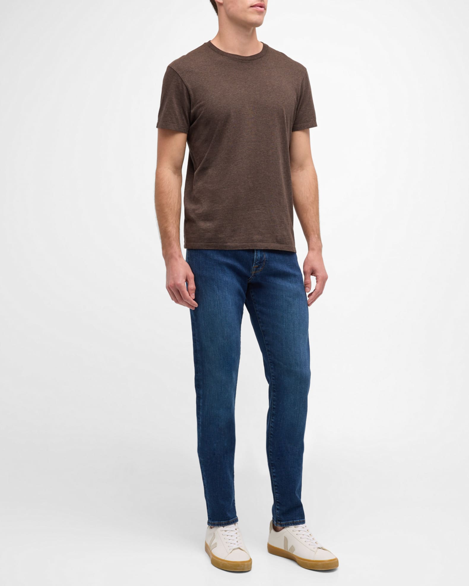 Men's L'Homme Super Stretch Slim-Fit Denim Jeans  1