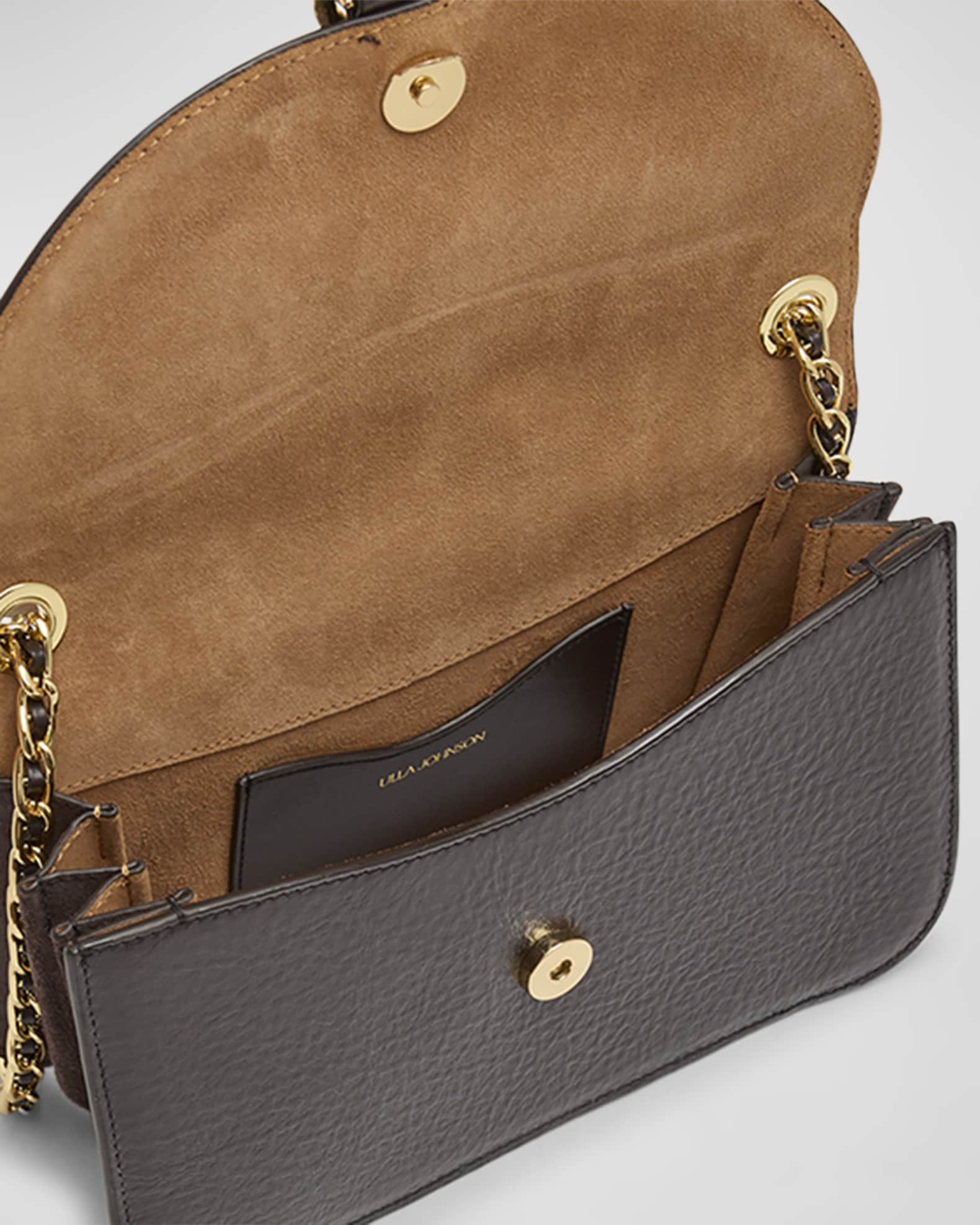 Ulla Johnson Esme Large Flap Leather Crossbody Bag Neiman Marcus