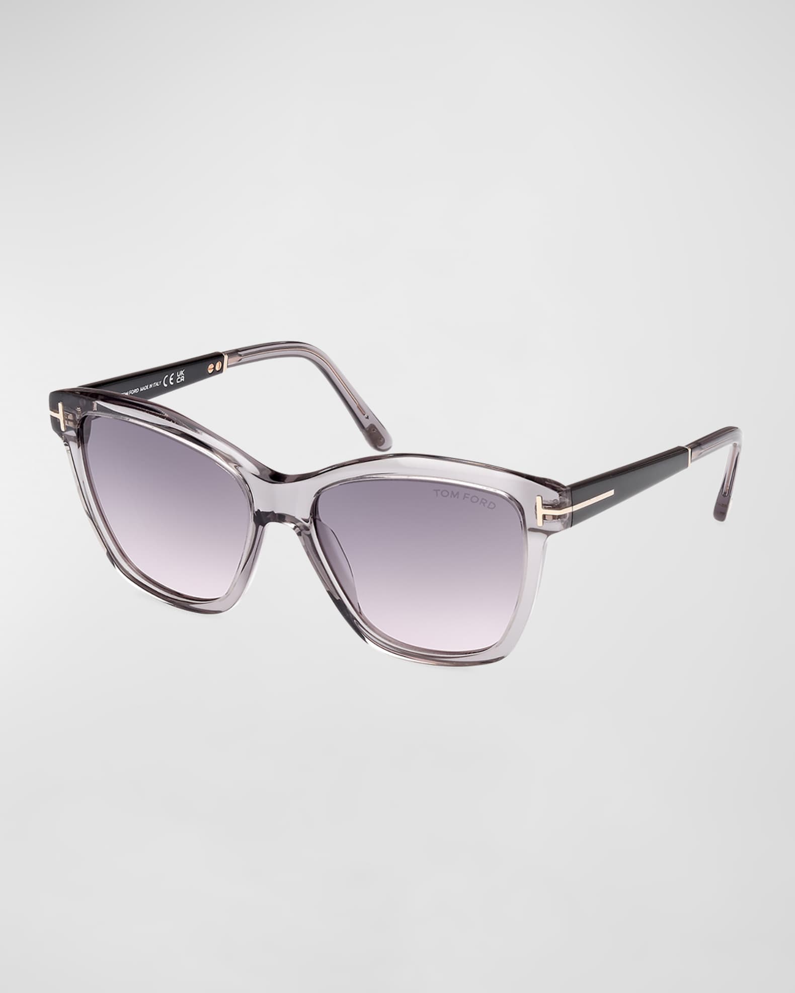 Lucia Gradient Acetate Cat Eye Sunglasses