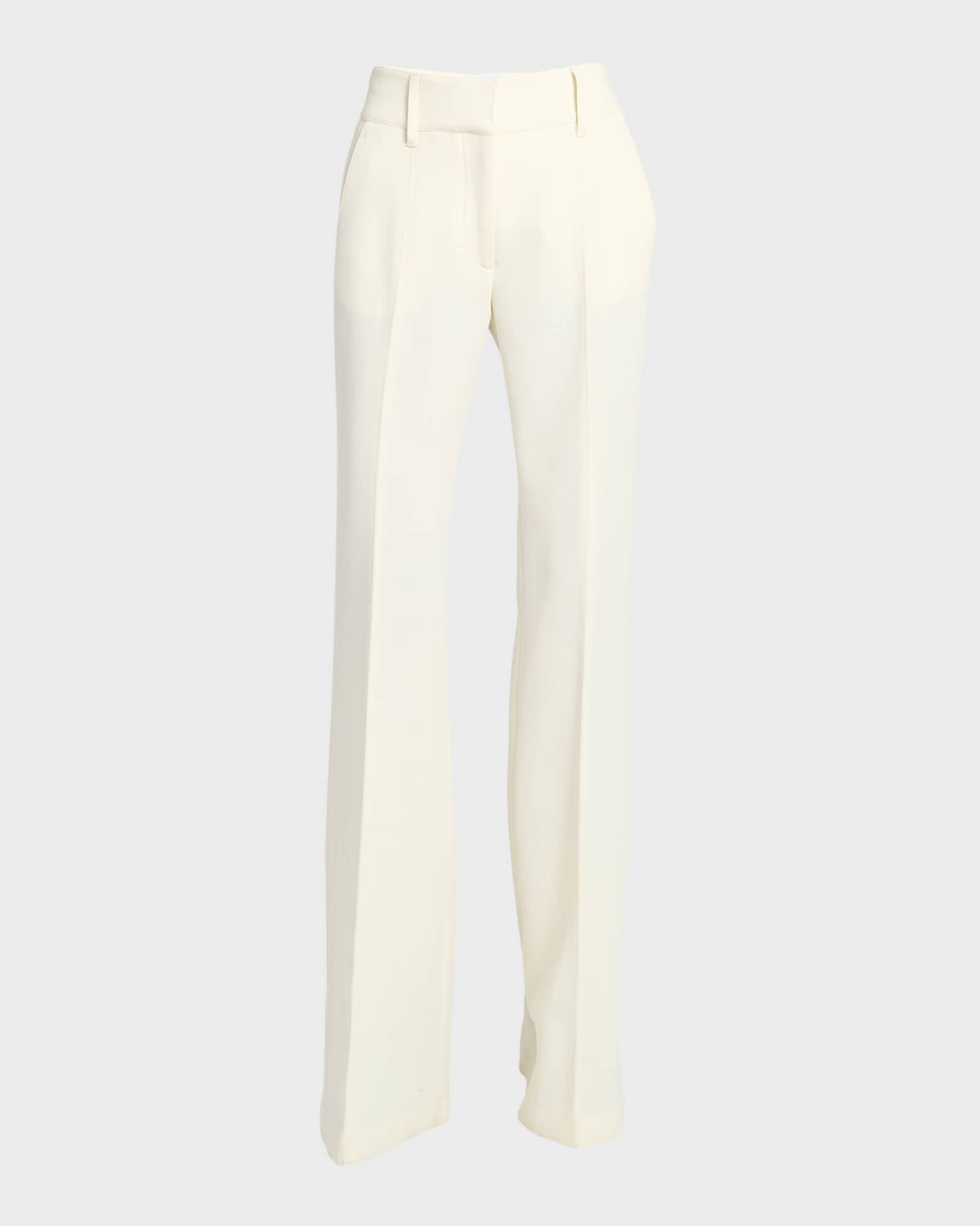 Wool Flared Pants