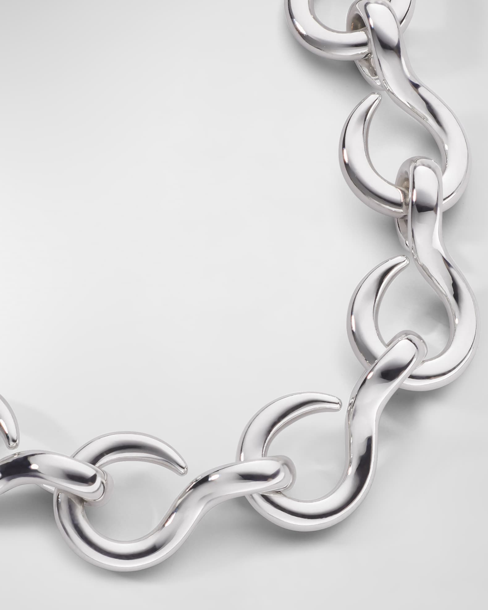 Monica Rich Kosann Sterling Silver The Twist Premier Infinity Bracelet ...