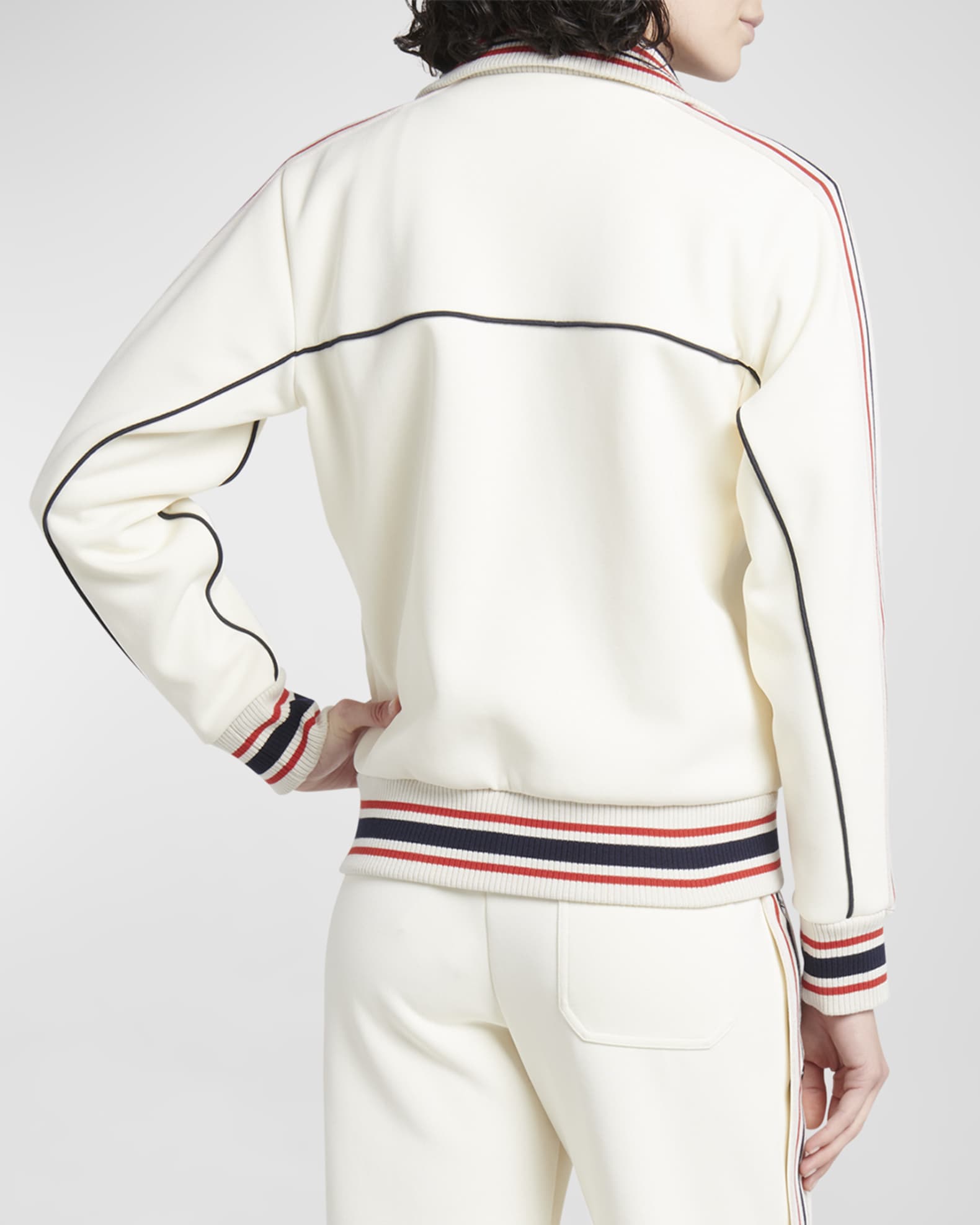 Golden Goose Star Zip-Front Logo Track Jacket | Neiman Marcus