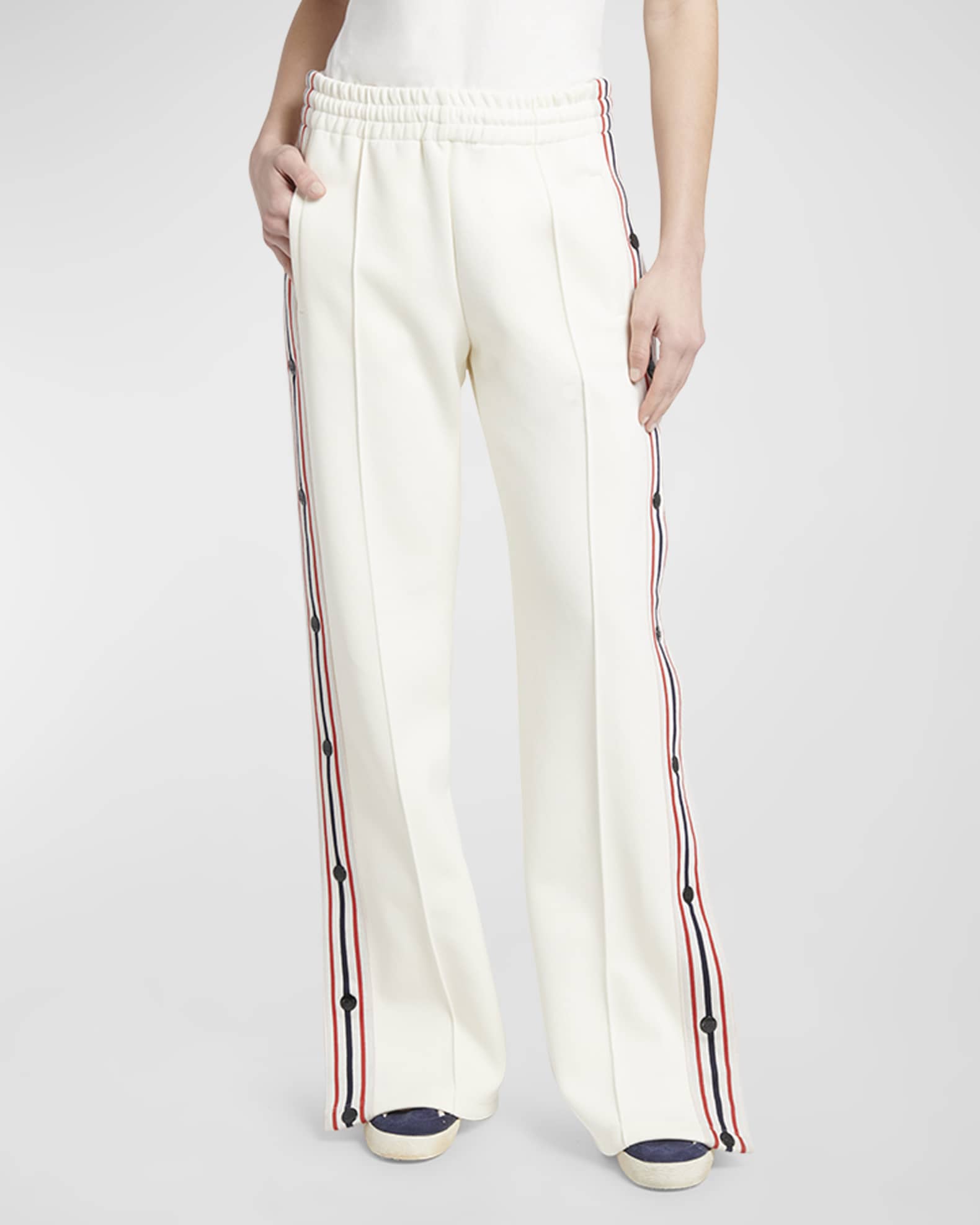 Star Wide-Leg Side Tape Joggers 1