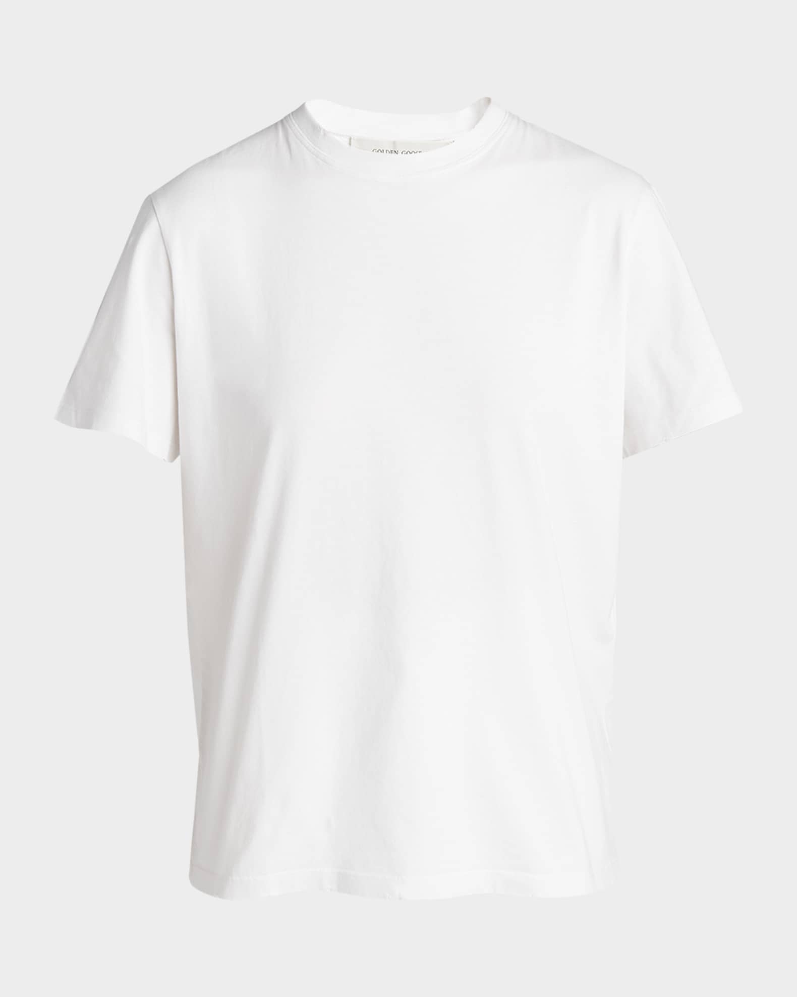 Golden Distressed Short-Sleeve T-Shirt 0