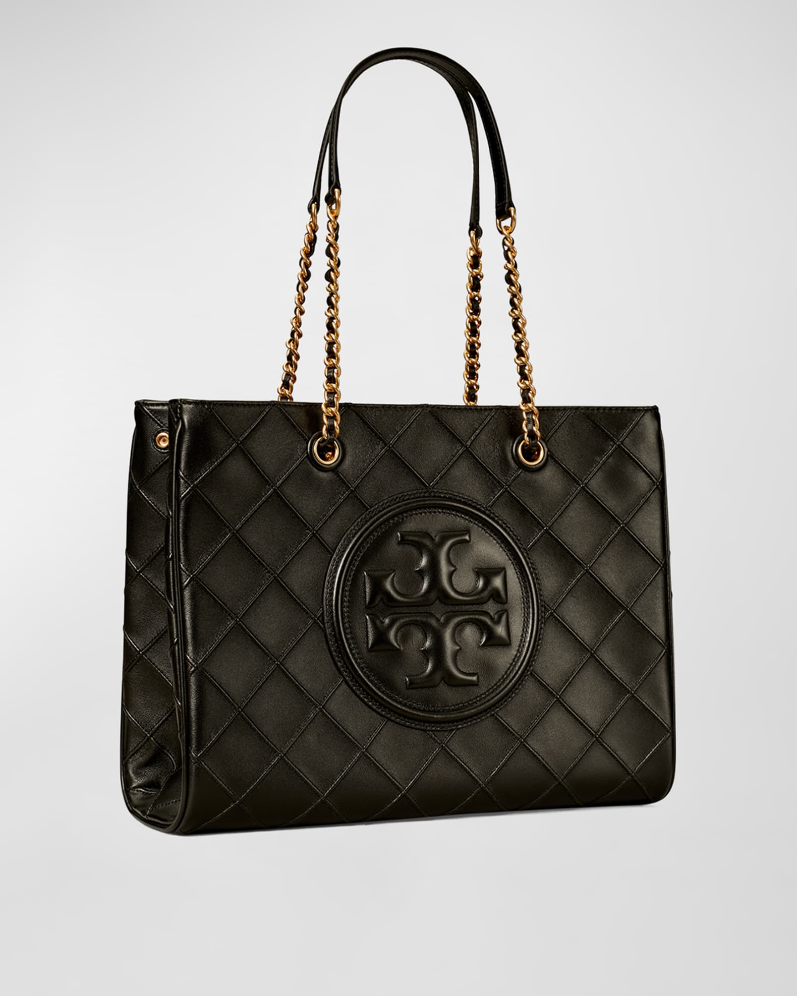 Tory burch black quilted purse sale