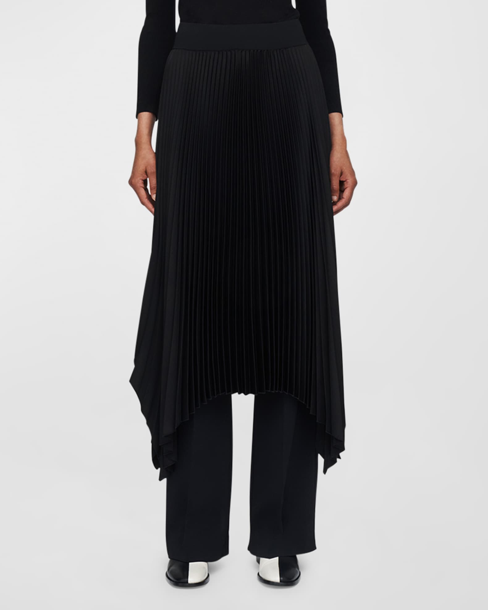 Ade Pleated Handkerchief Midi Skirt 1