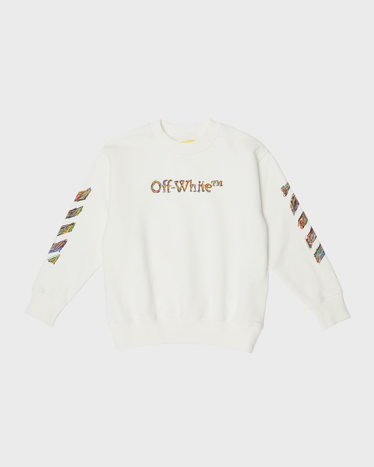 Off white crewneck sweater online