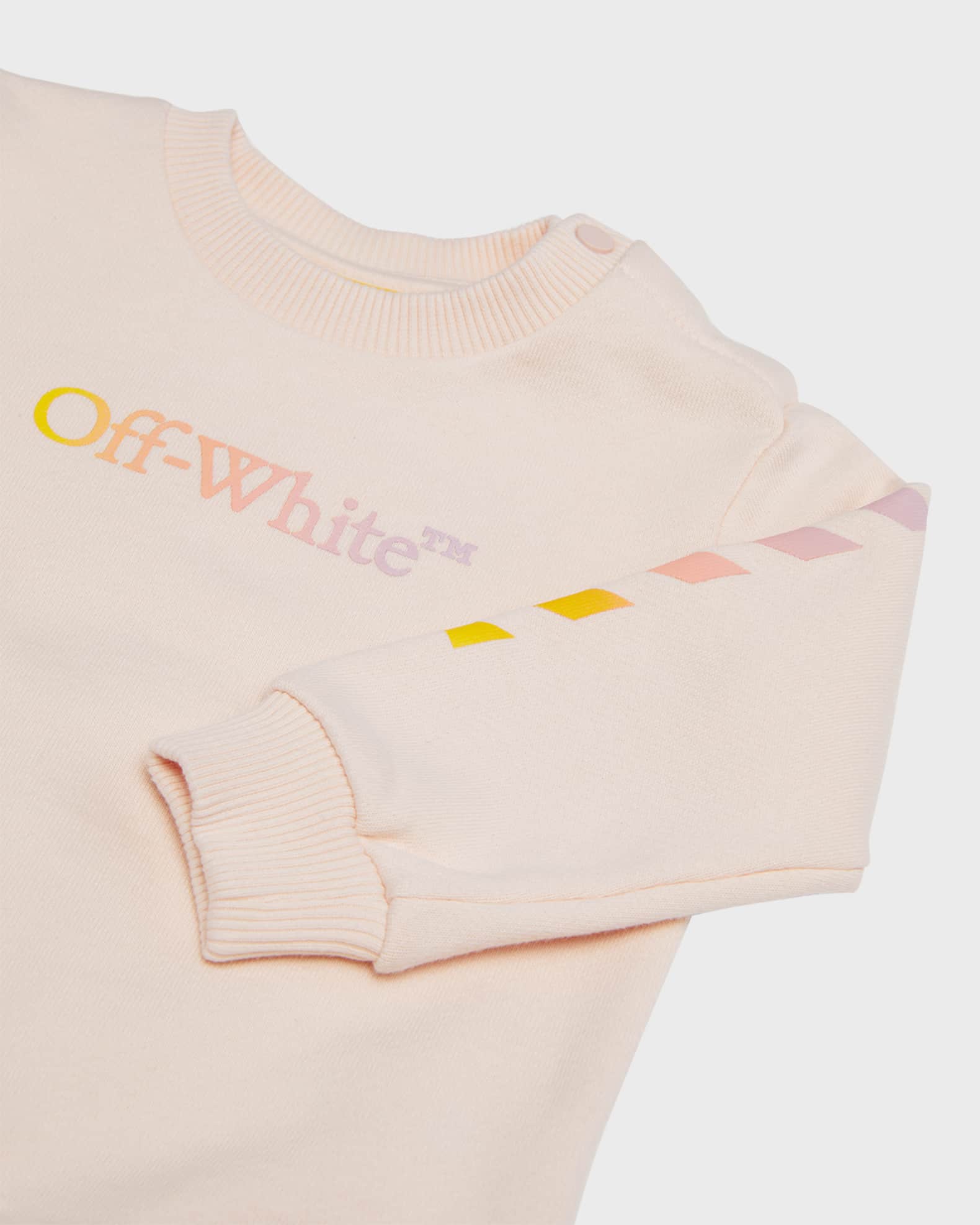 Off white rainbow sweatshirt clearance