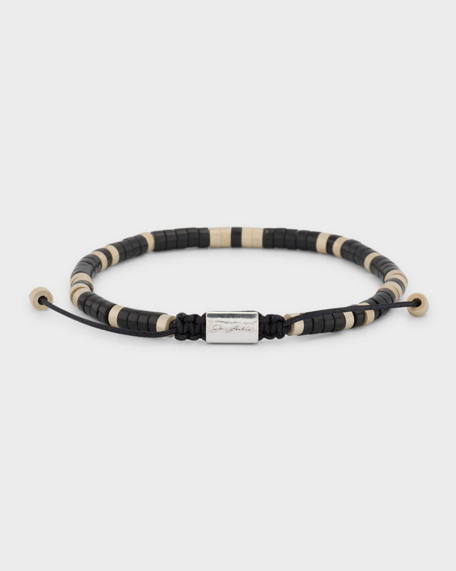Jan Leslie Men's Agate Beaded Bracelet | Neiman Marcus