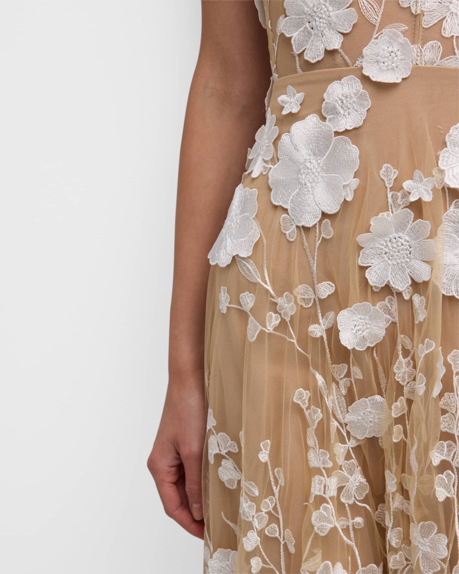 Elenora outlet organza dress