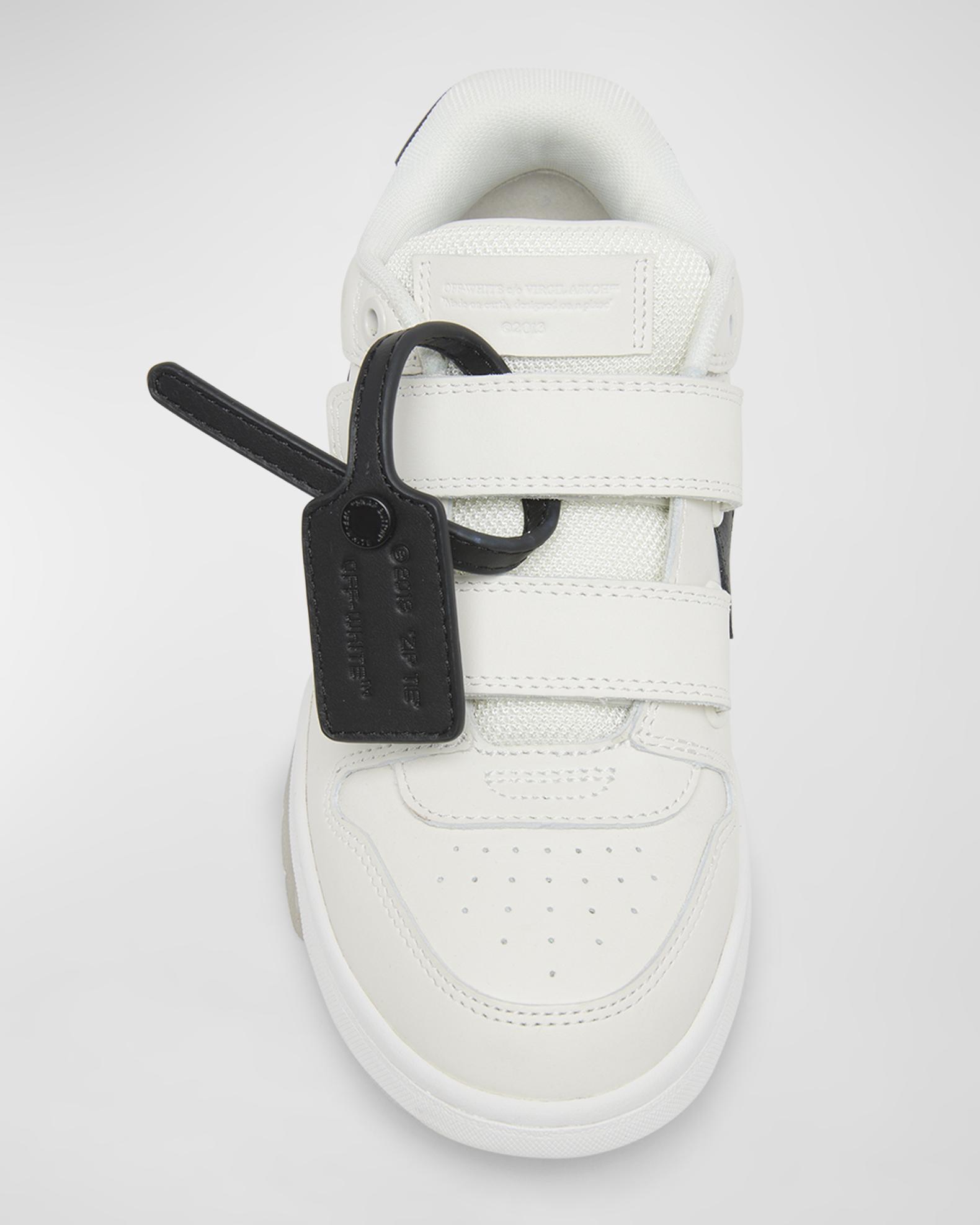 Off-White Kid's Out Of Office Leather Sneakers, Toddler/Kids | Neiman ...