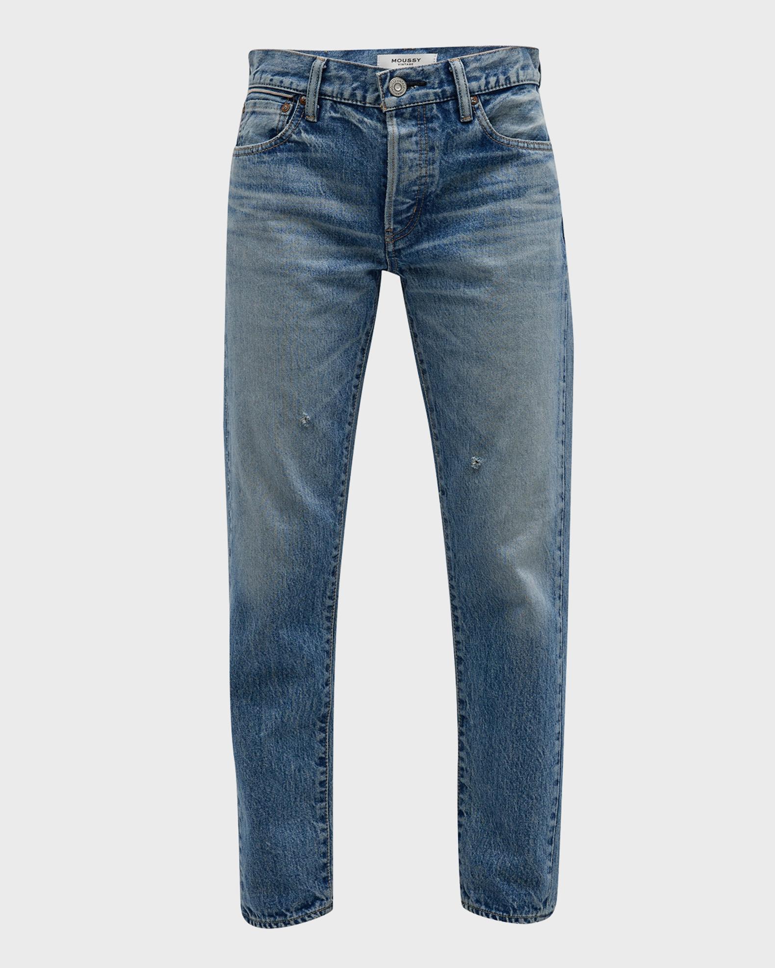 MOUSSY VINTAGE Arden Straight Tapered Jeans | Neiman Marcus