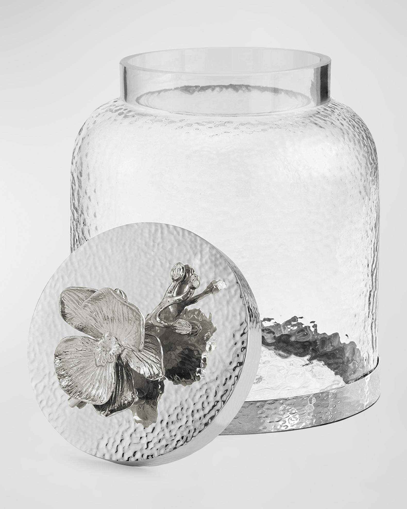 ◆ハーバリウム ＃194 白バラの jewelry bottle .* Michael Aram White Orchid Cookie Jar | Neiman Marcus