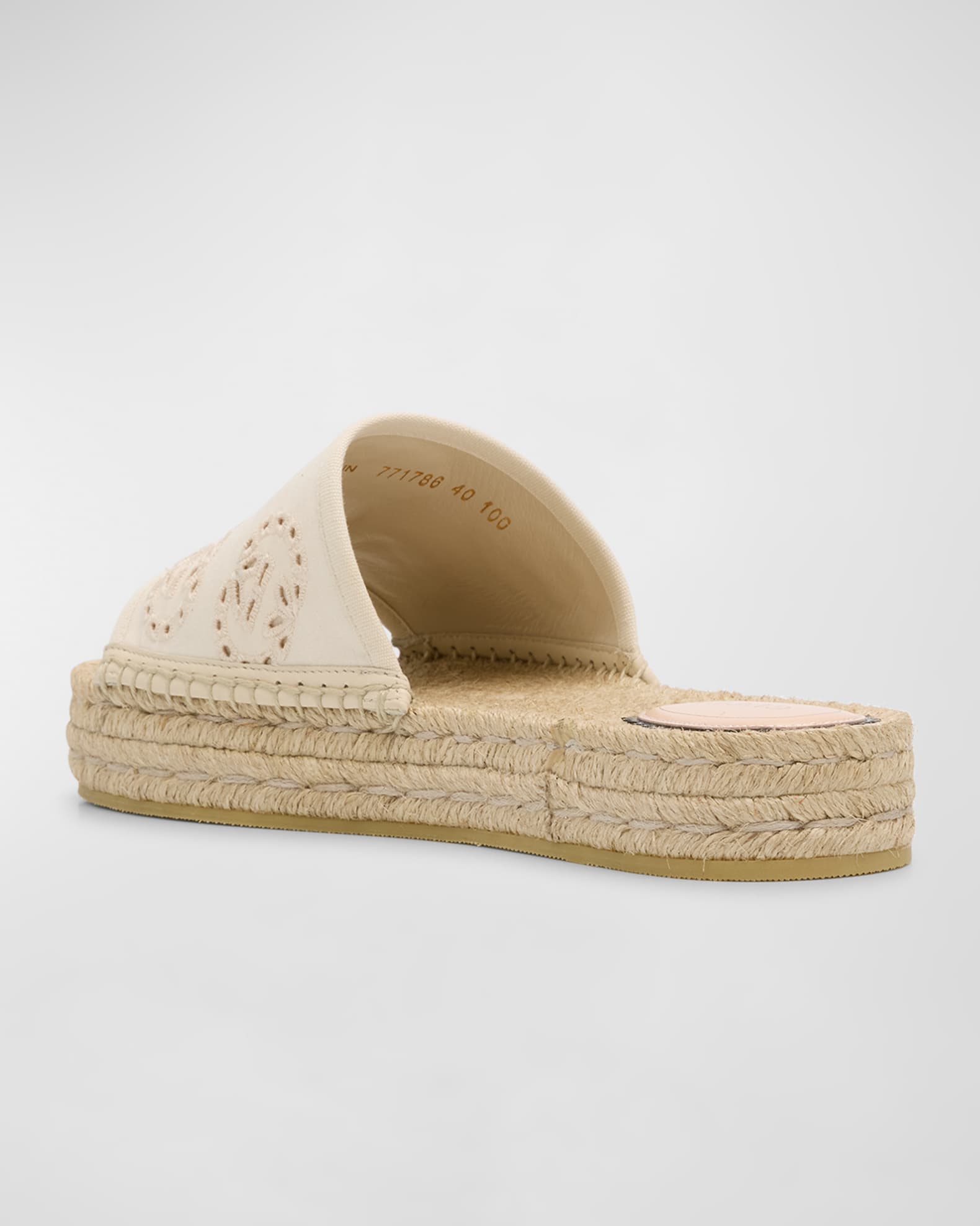 Neiman marcus gucci espadrilles top