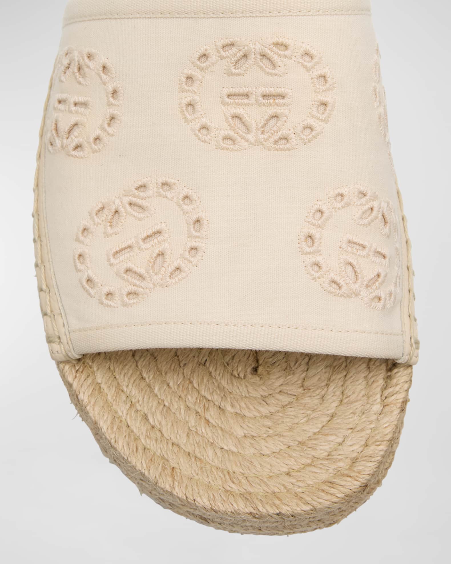 Damita GG Eyelet Espadrille Sandals