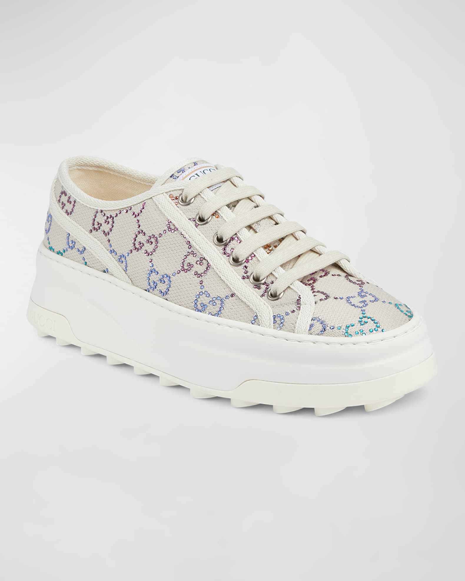Treck Multicolor GG Platform Sneakers 1