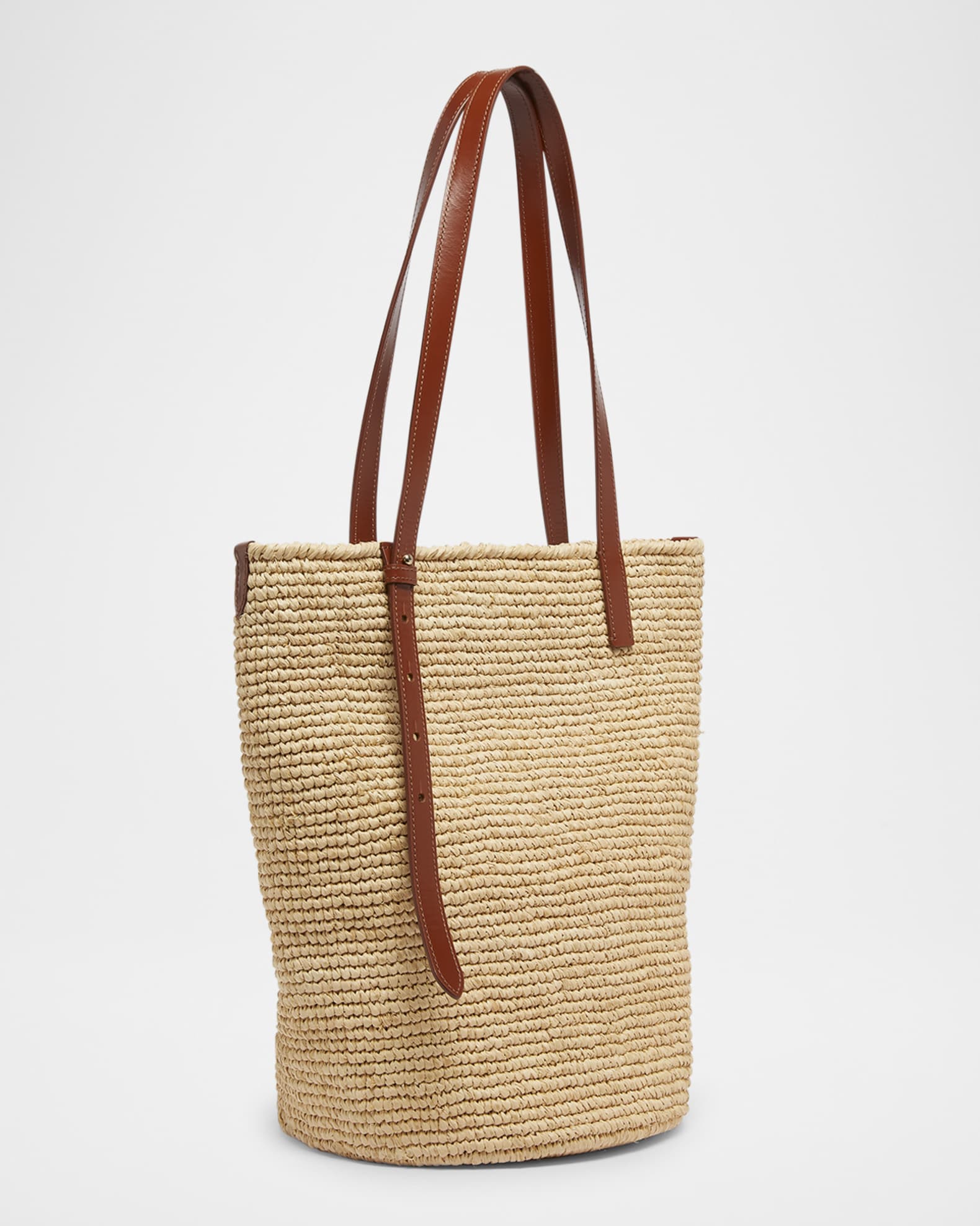 【Rabanne】 Embellished raffia tote bag Embellished lamé raffia tote bag in silver - Rabanne | Mytheresa