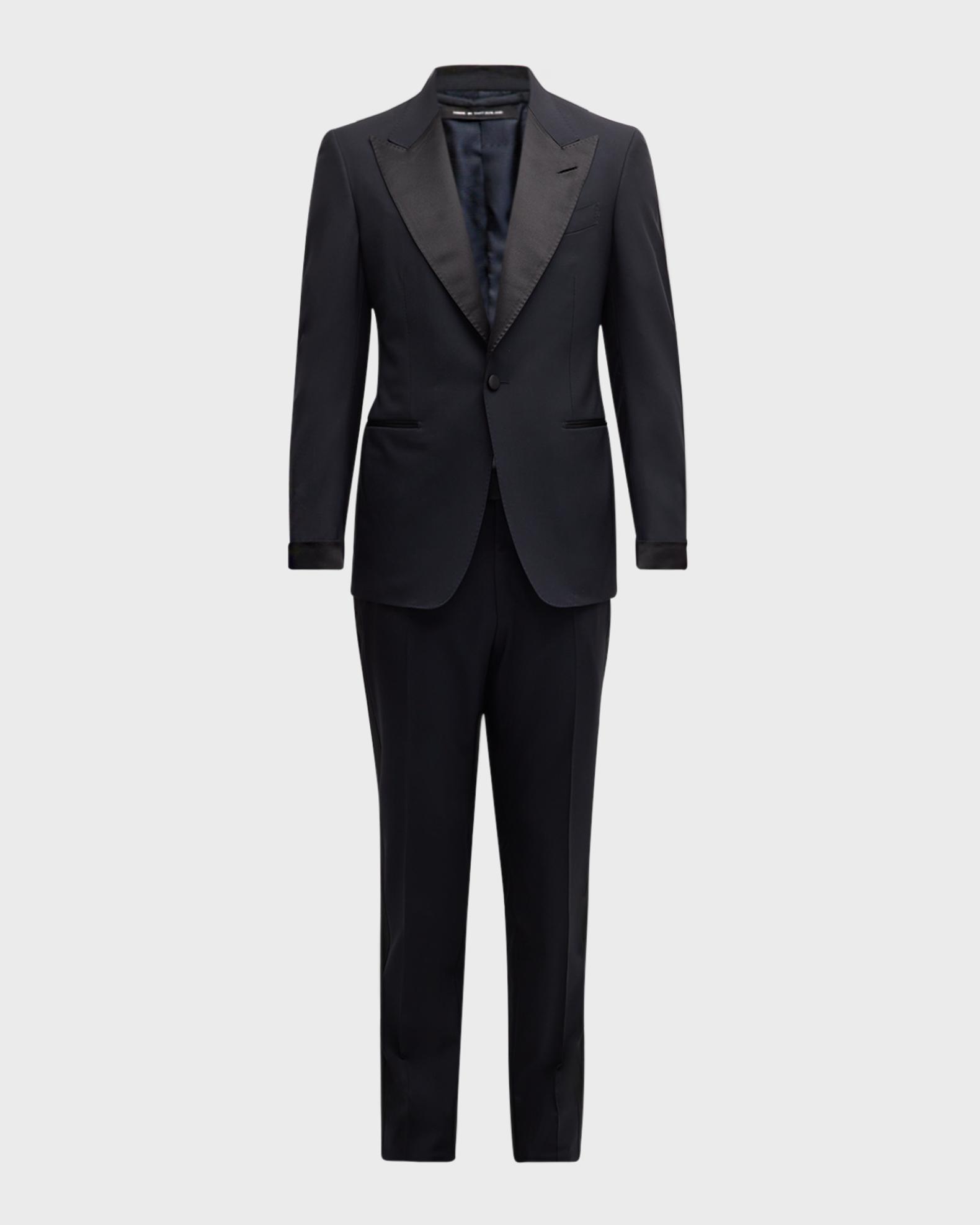 TOM FORD Men s Shelton Peak Lapel Tuxedo Neiman Marcus