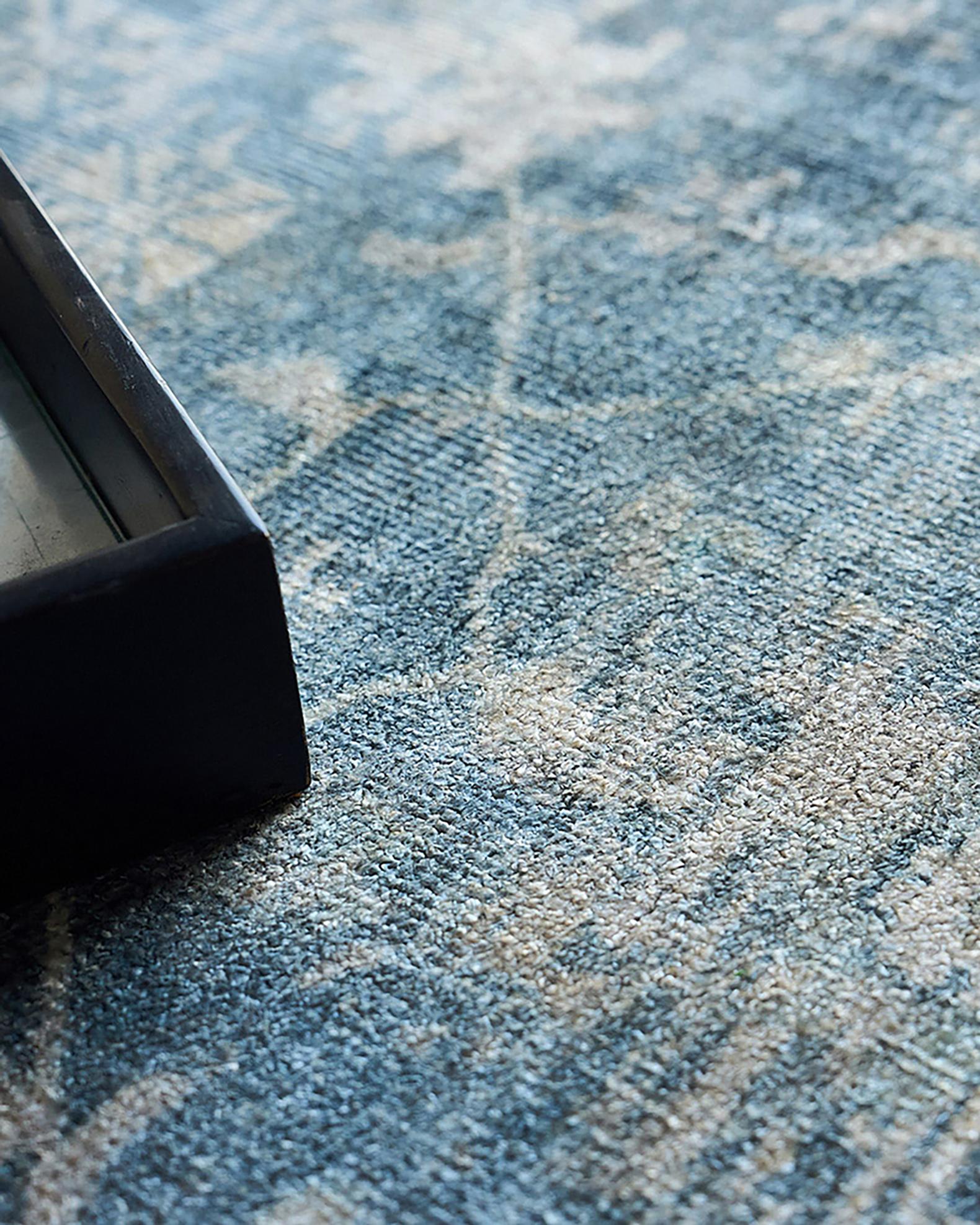 Kensington Hand-Loomed Navy Rugs | Neiman Marcus