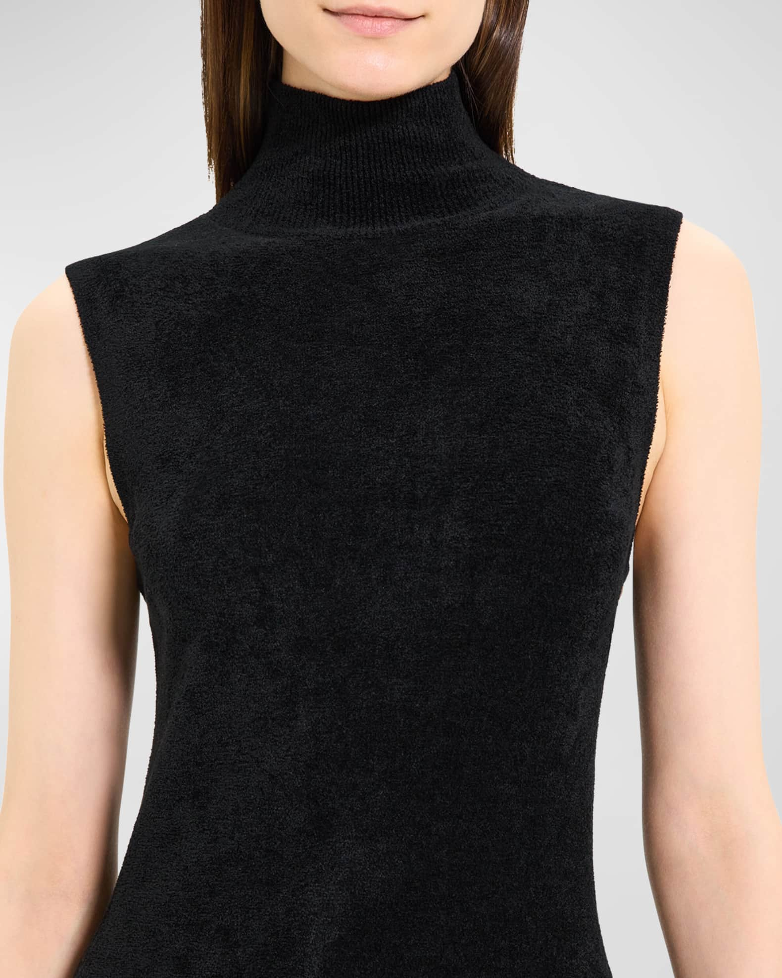 Turtleneck Tip: Layer it under a deep V-neck dress - The Nomis