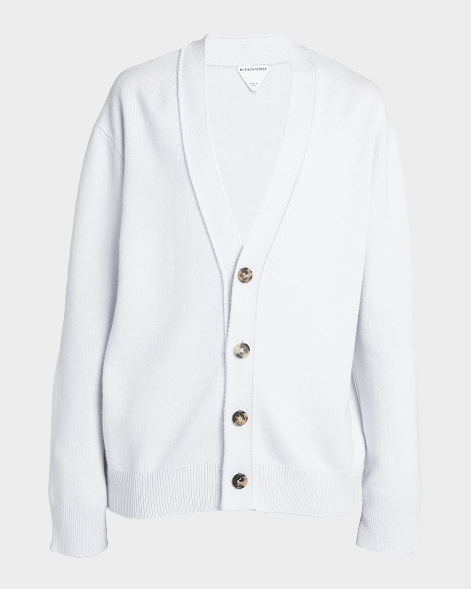 Classic Cashmere Cardigan with Intrec Patches 0