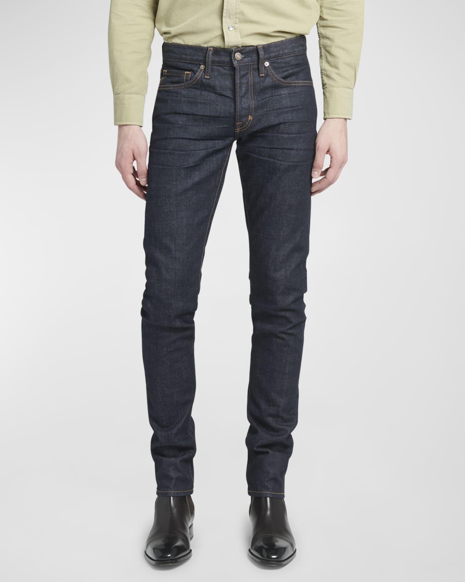 デニム・ジーパン TOM FORD Flared jeans Black NWT TOM FORD Women's Black Flared Denim Jeans Size | Depop