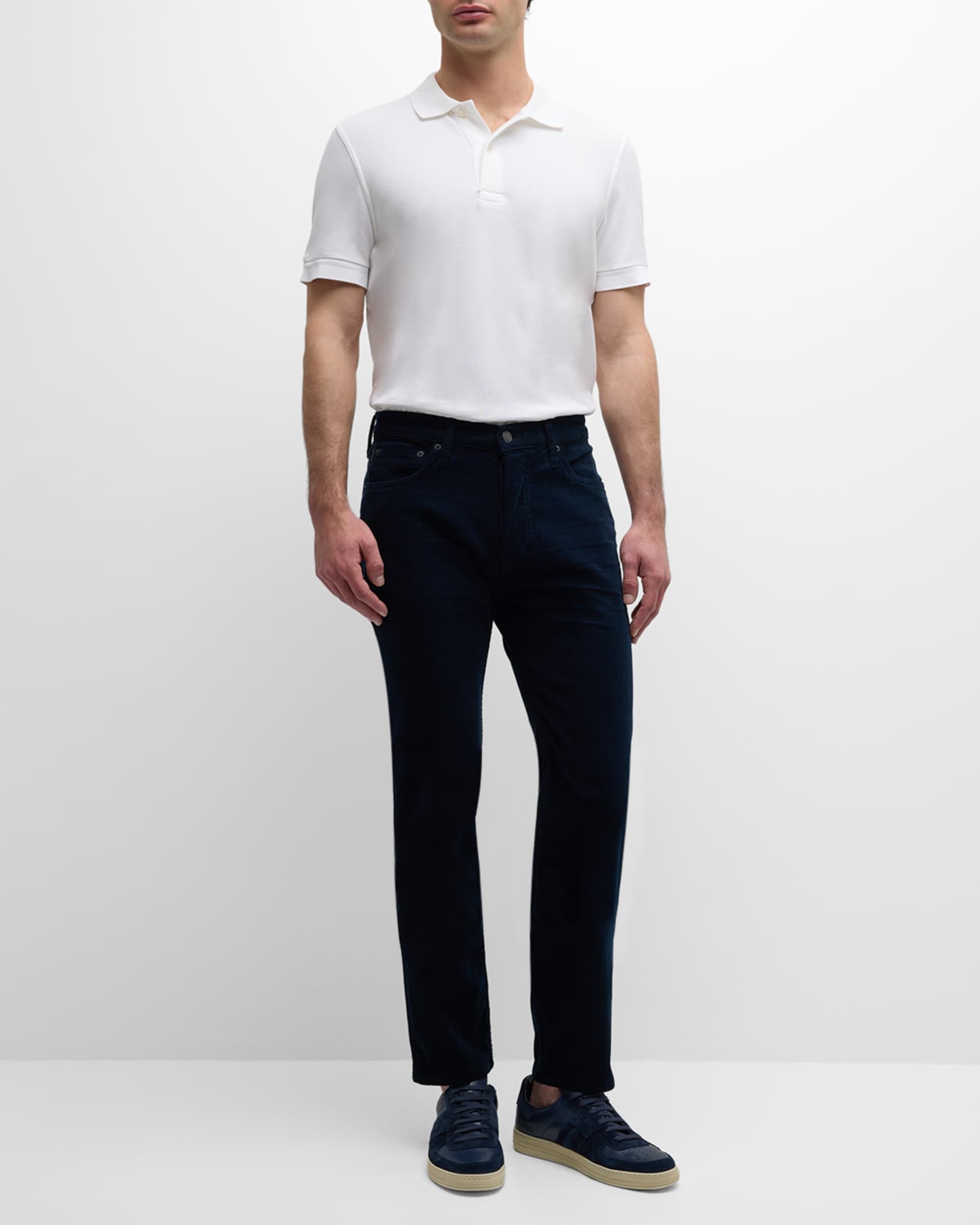 TOM FORD Men's 12 Waves Corduroy 5-Pocket Pants | Neiman Marcus