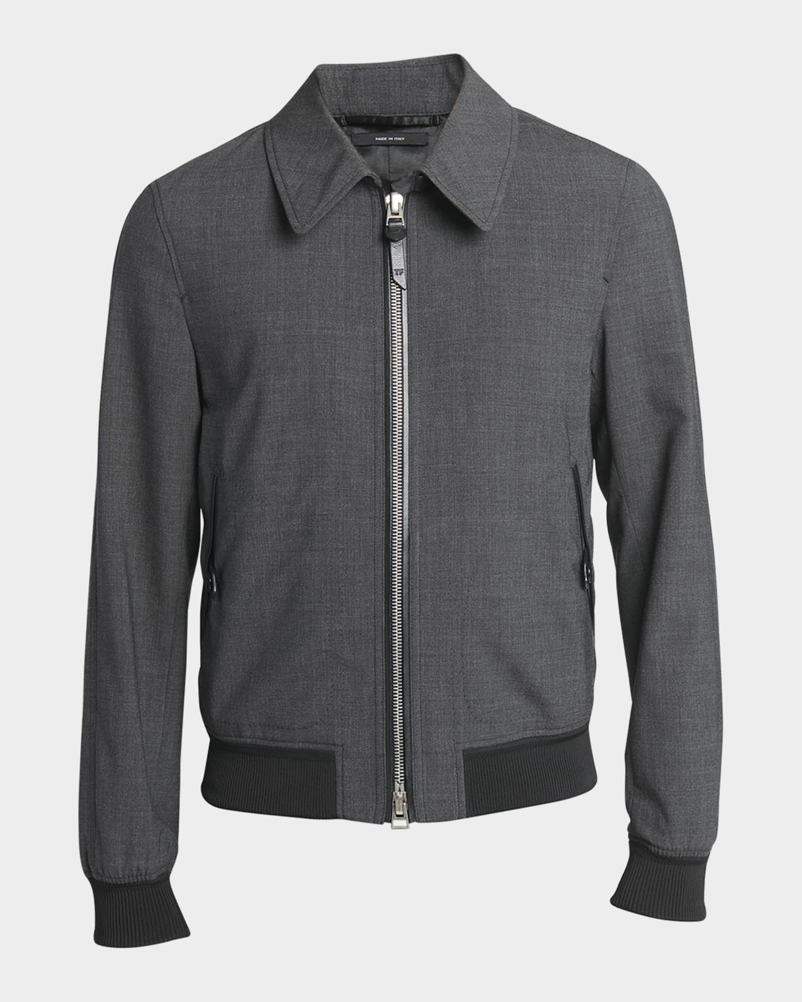 話題の人気 TOM Marcus Neiman | Jacket Blouson Stretch Wool Men's FORD ジャケット・アウター