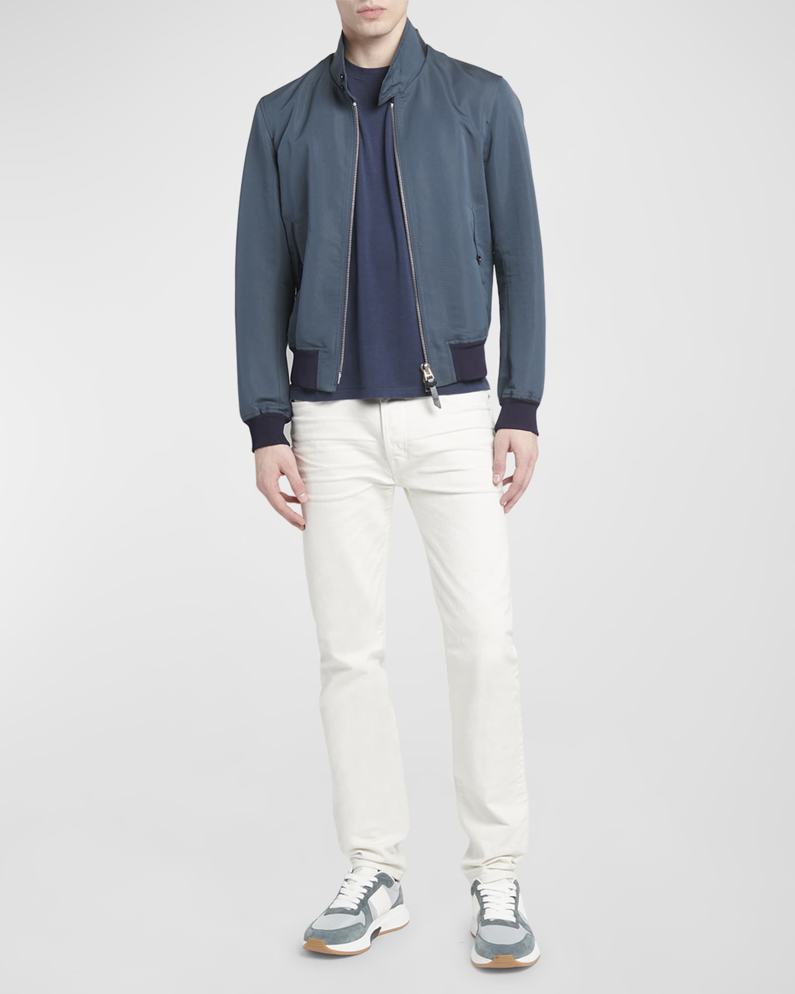 Men's Harrington Fine Poplin Blouson Jacket 1