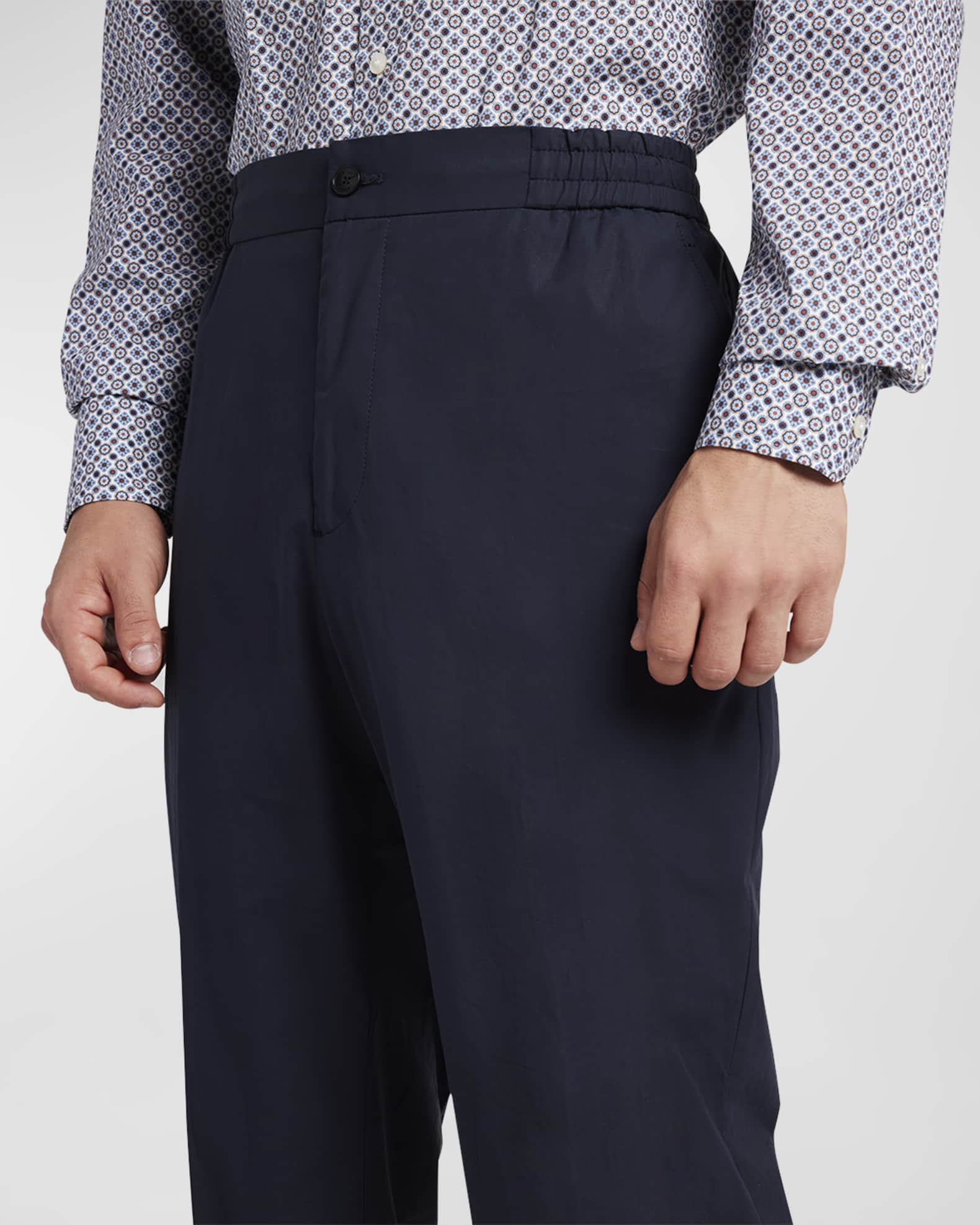 Etro Men's Lightweight Cotton Pants Neiman Marcus