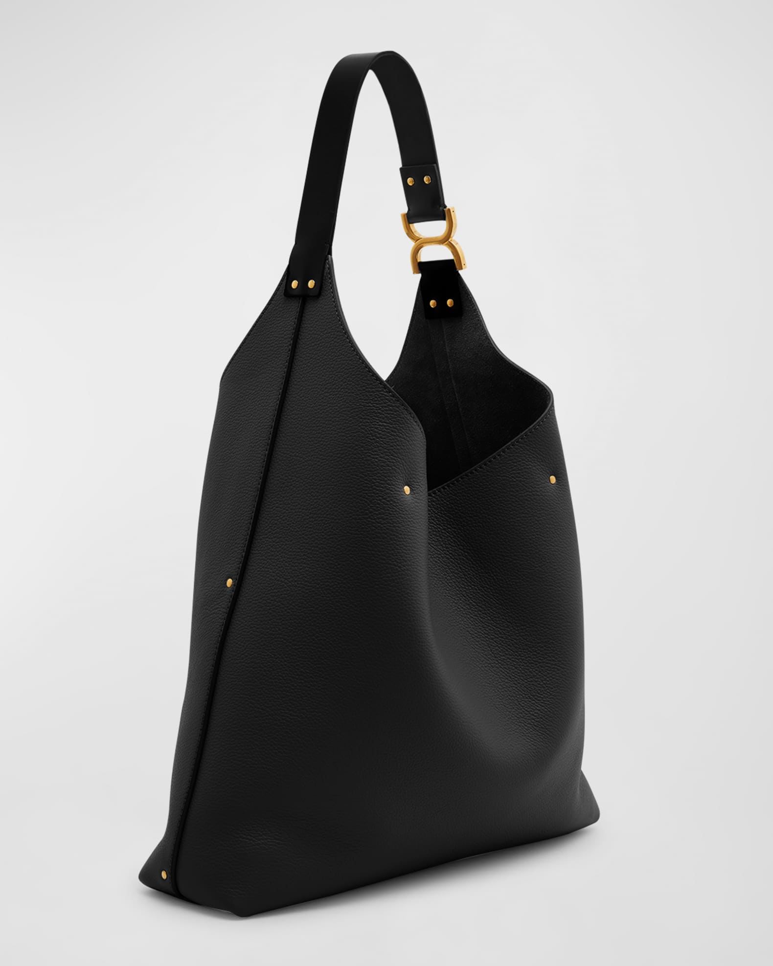 Chloe Marcie Hobo Bag in Grained Leather Neiman Marcus