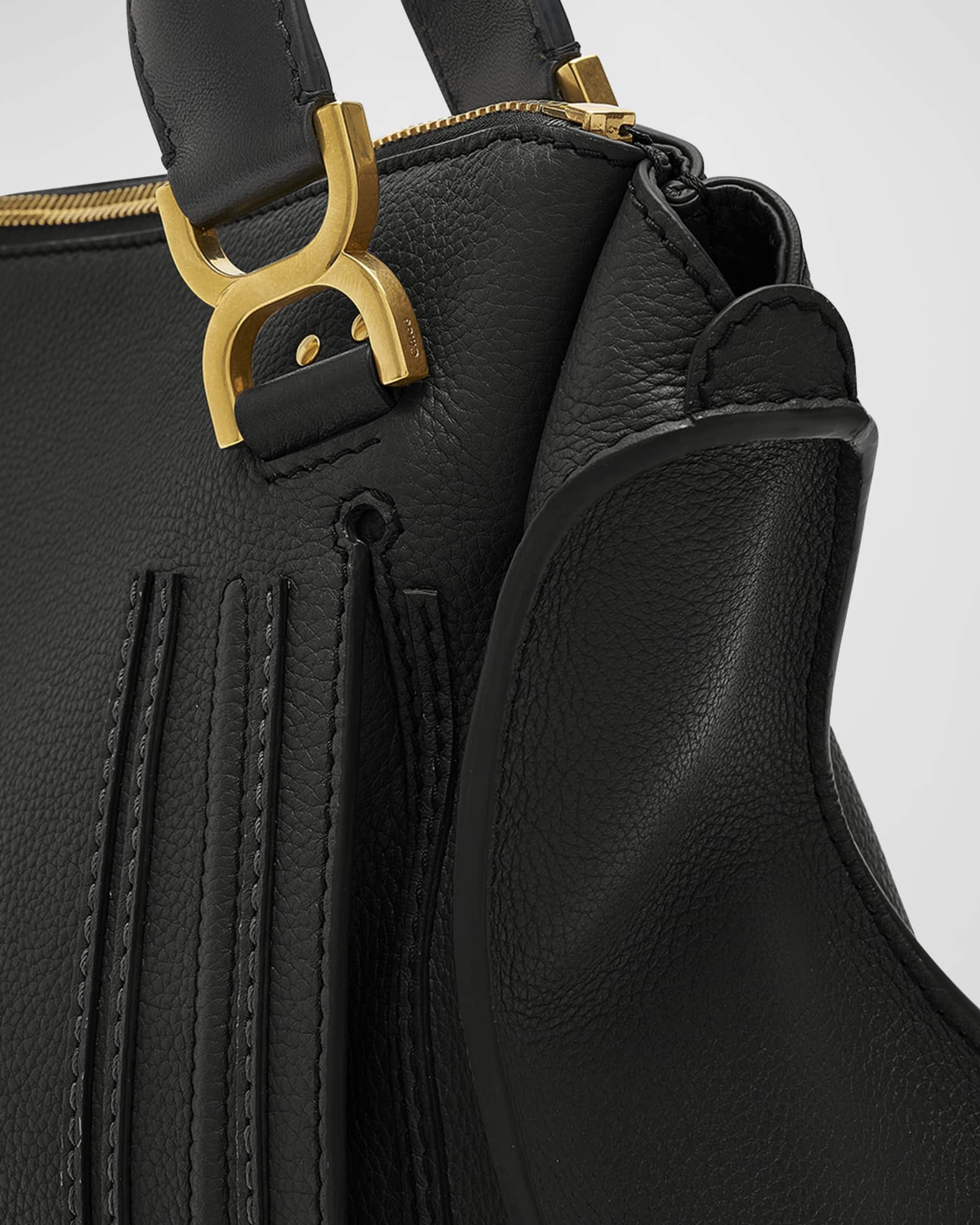 Chloe marcie large leather satchel bag outlet
