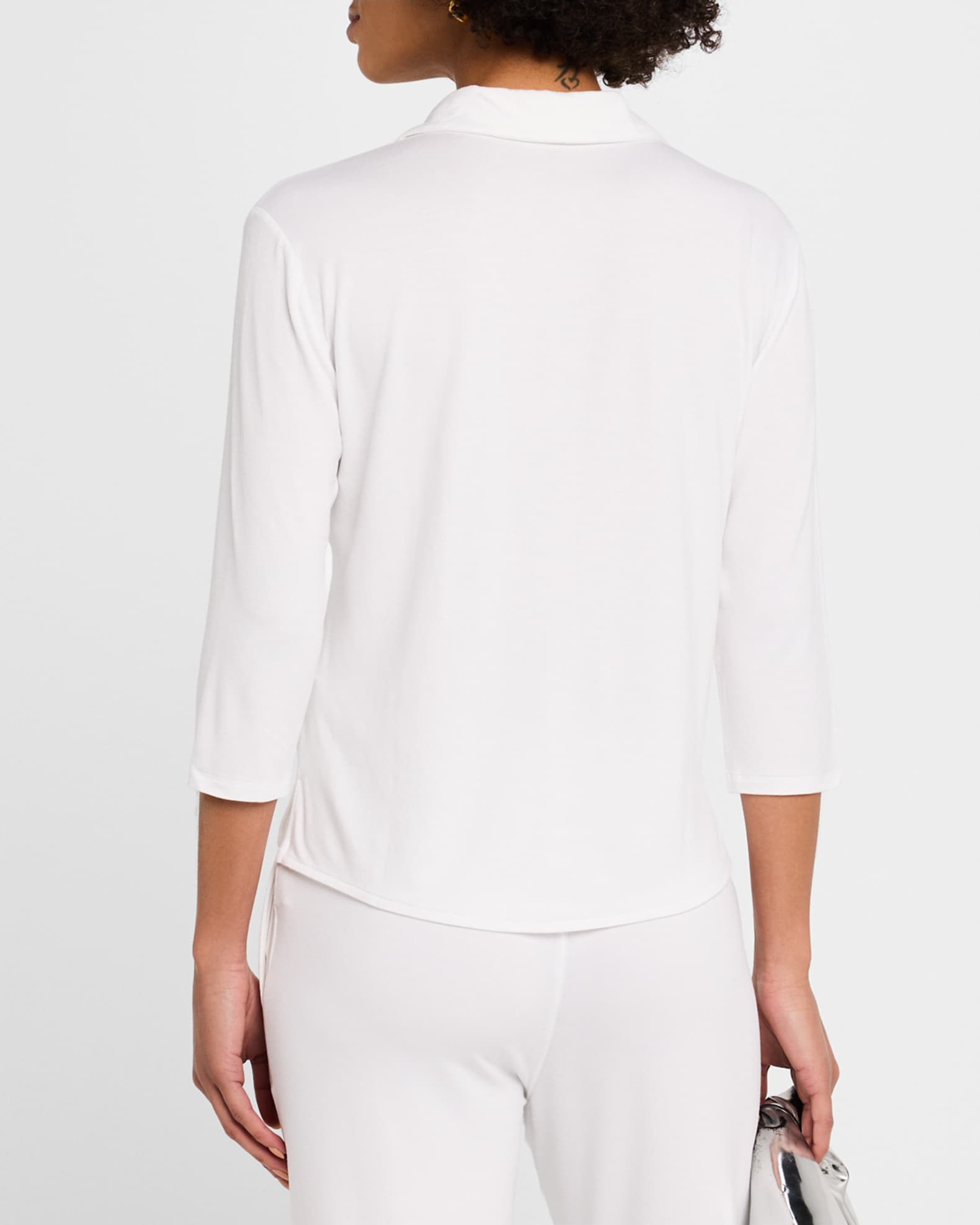 Majestic Soft Touch Semi Relaxed Crew Neck T-Shirt CORE