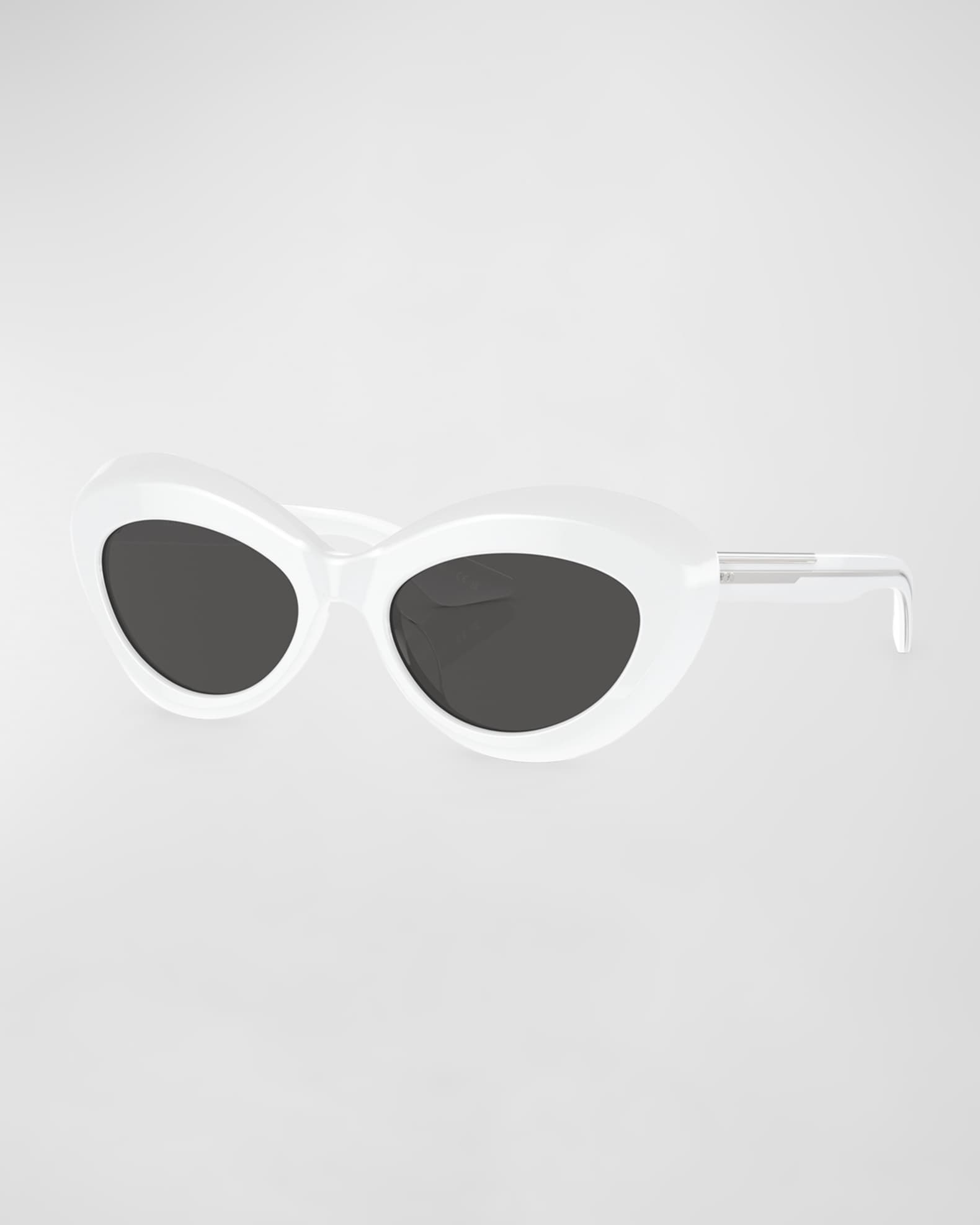 Bold Acetate Oval Sunglasses  0