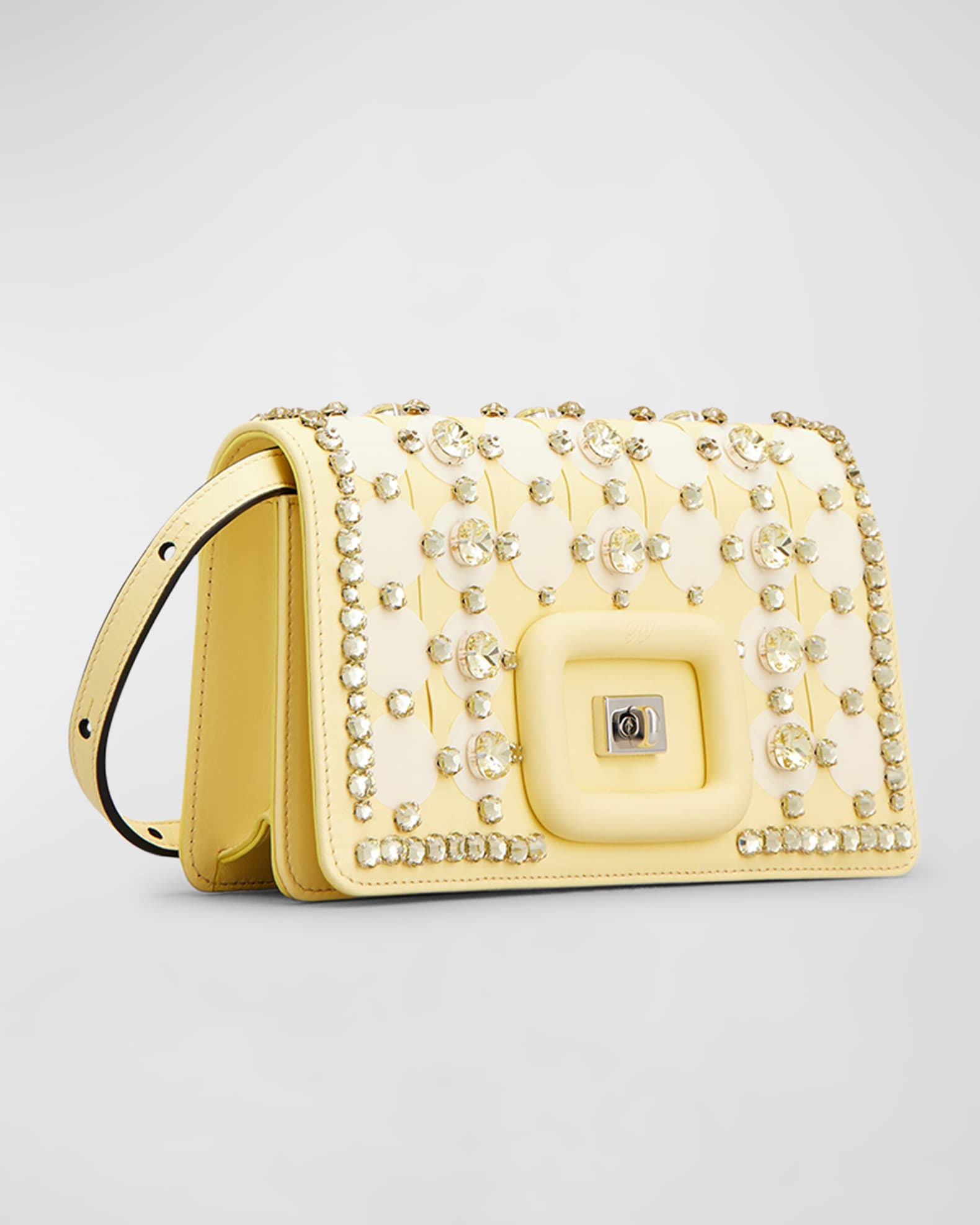 Viv#39; Choc Mini embellished shoulder bag