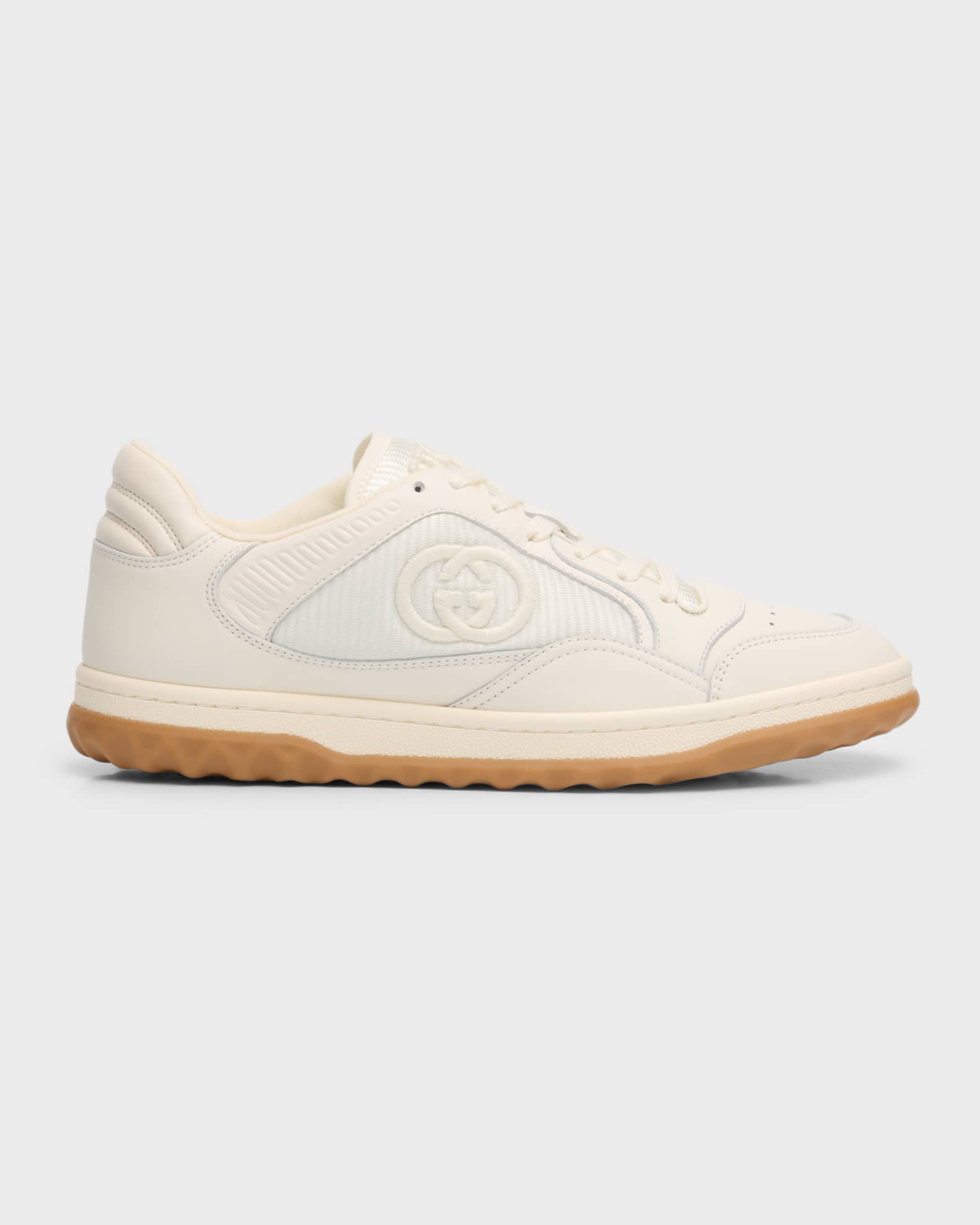 Gucci Mac80 GG Leather Runner Sneakers | Neiman Marcus