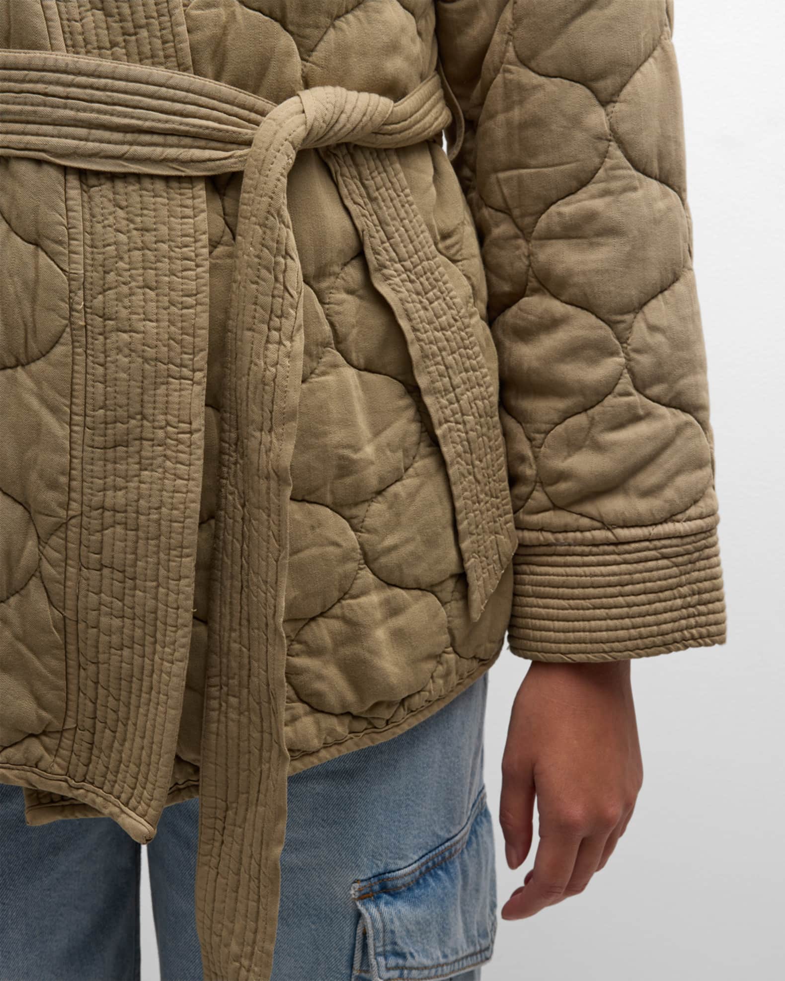 Rails Monterey Quilted Wrap Jacket Neiman Marcus