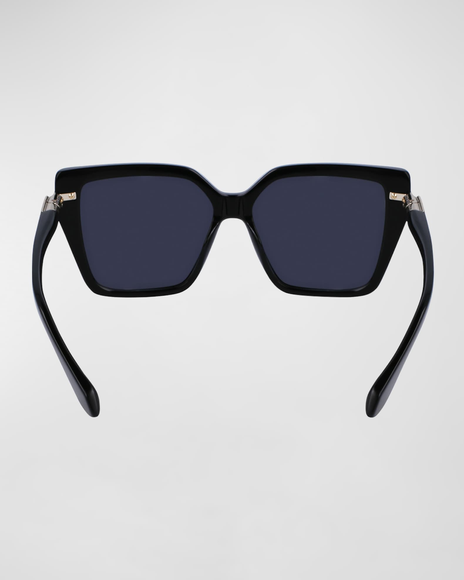 Khan Aviators Triangle Accent Sunglasses