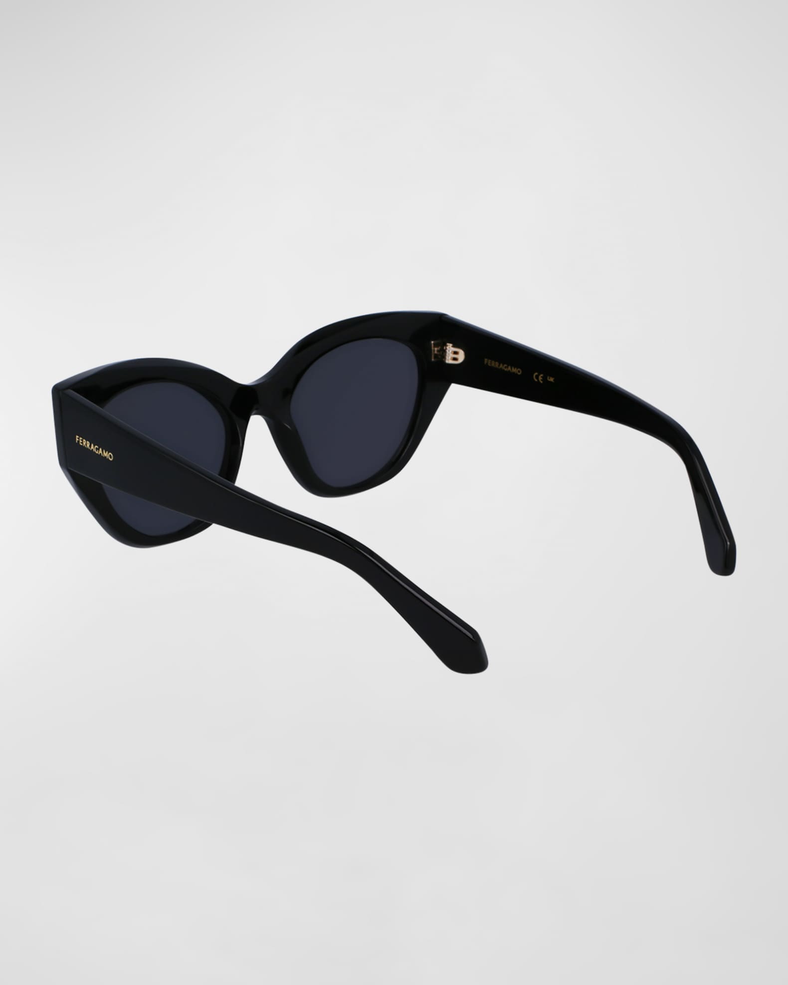 Classic Logo Acetate Cat-Eye Sunglasses  1
