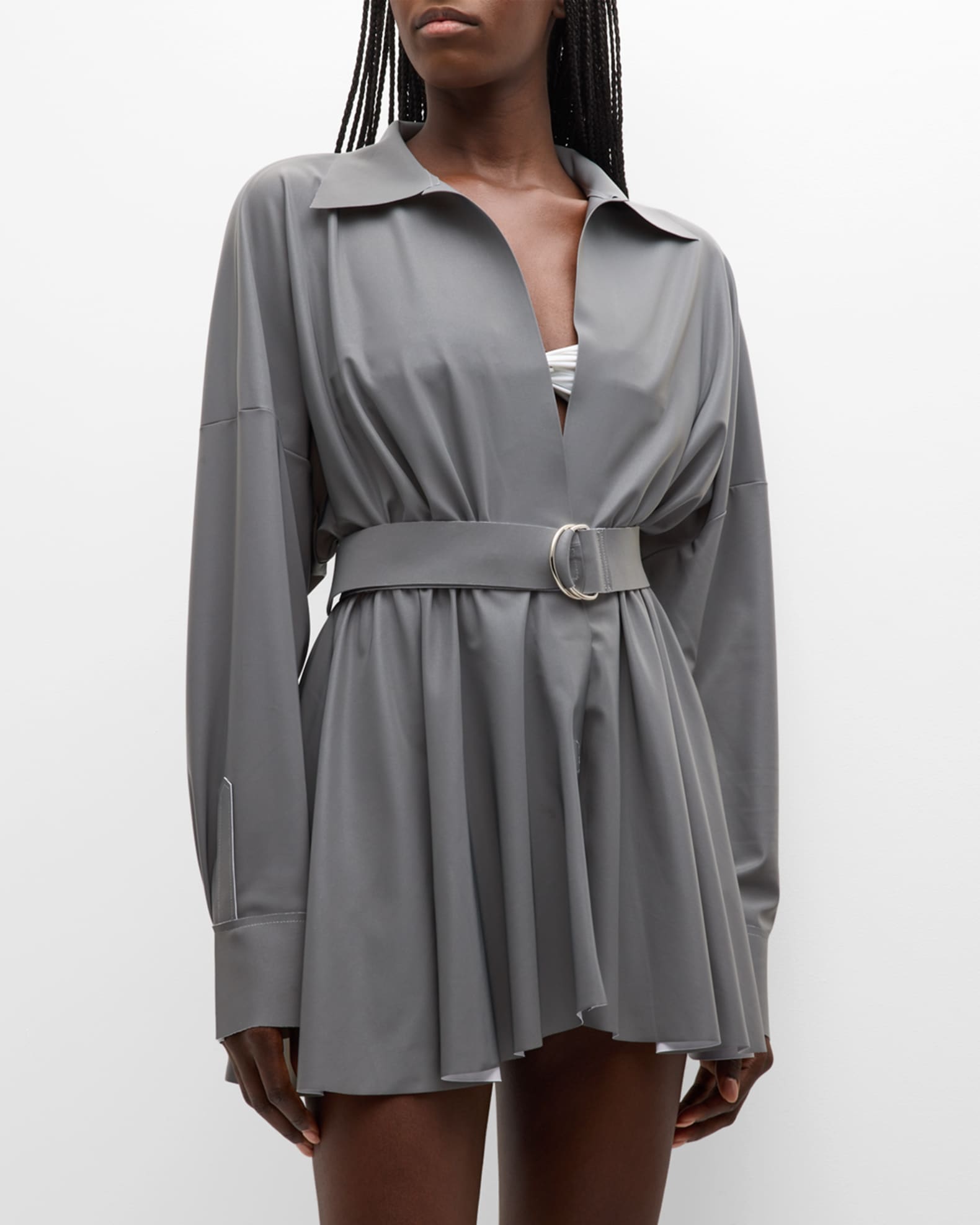 Super Oversized Boyfriend Mini Shirtdress