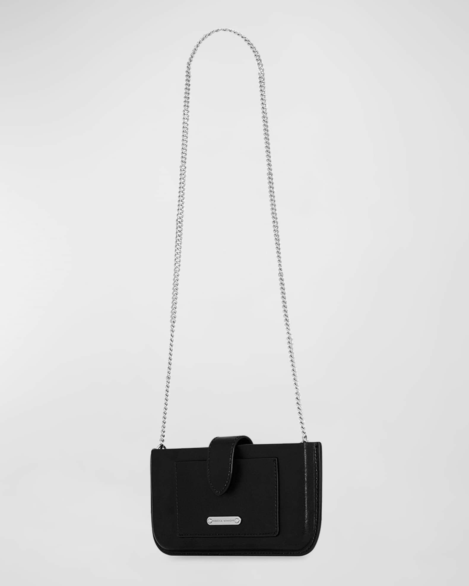 Rebecca Minkoff Phone Faux-Leather Chain Crossbody Bag