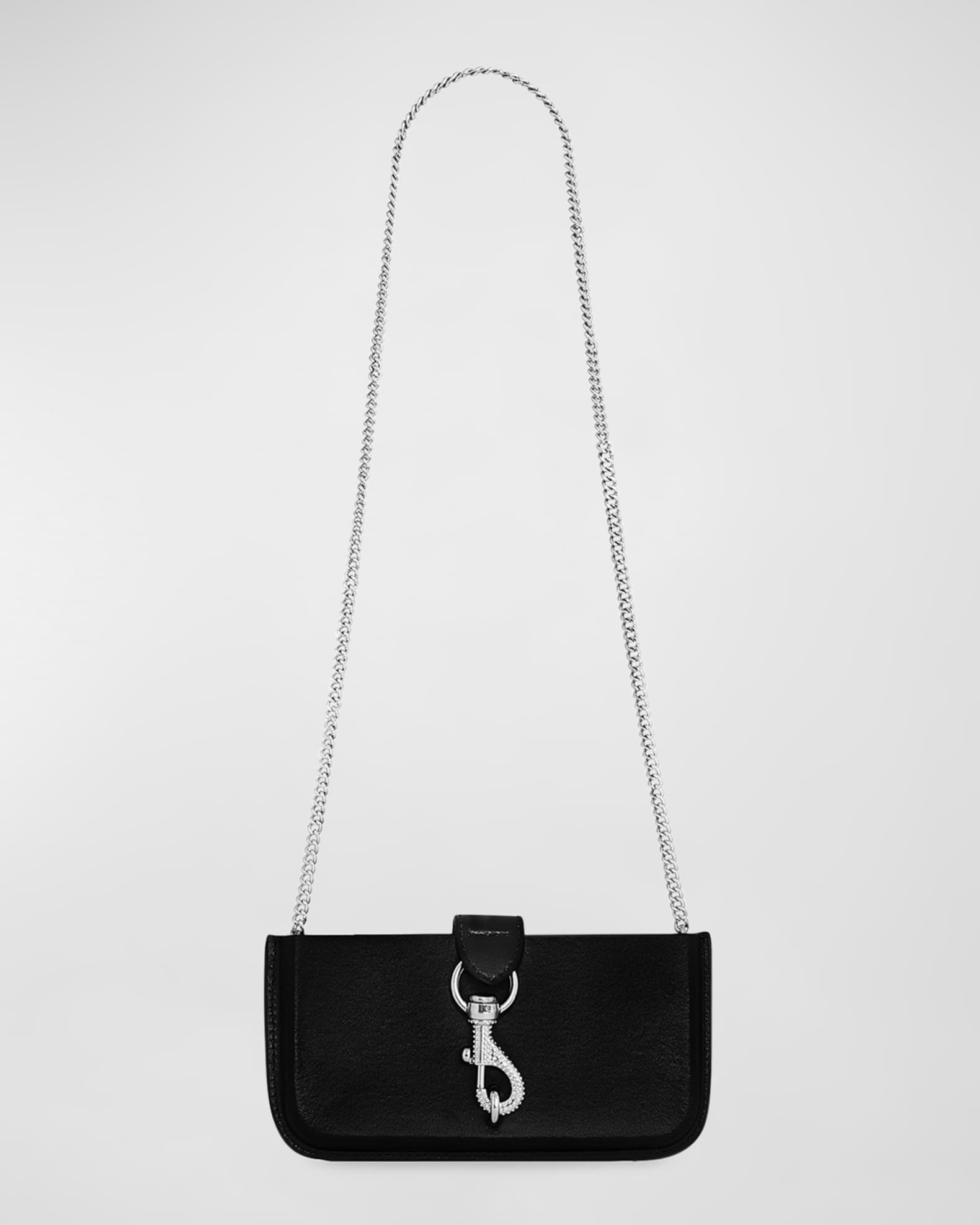 Rebecca Minkoff Phone Faux-Leather Chain Crossbody Bag