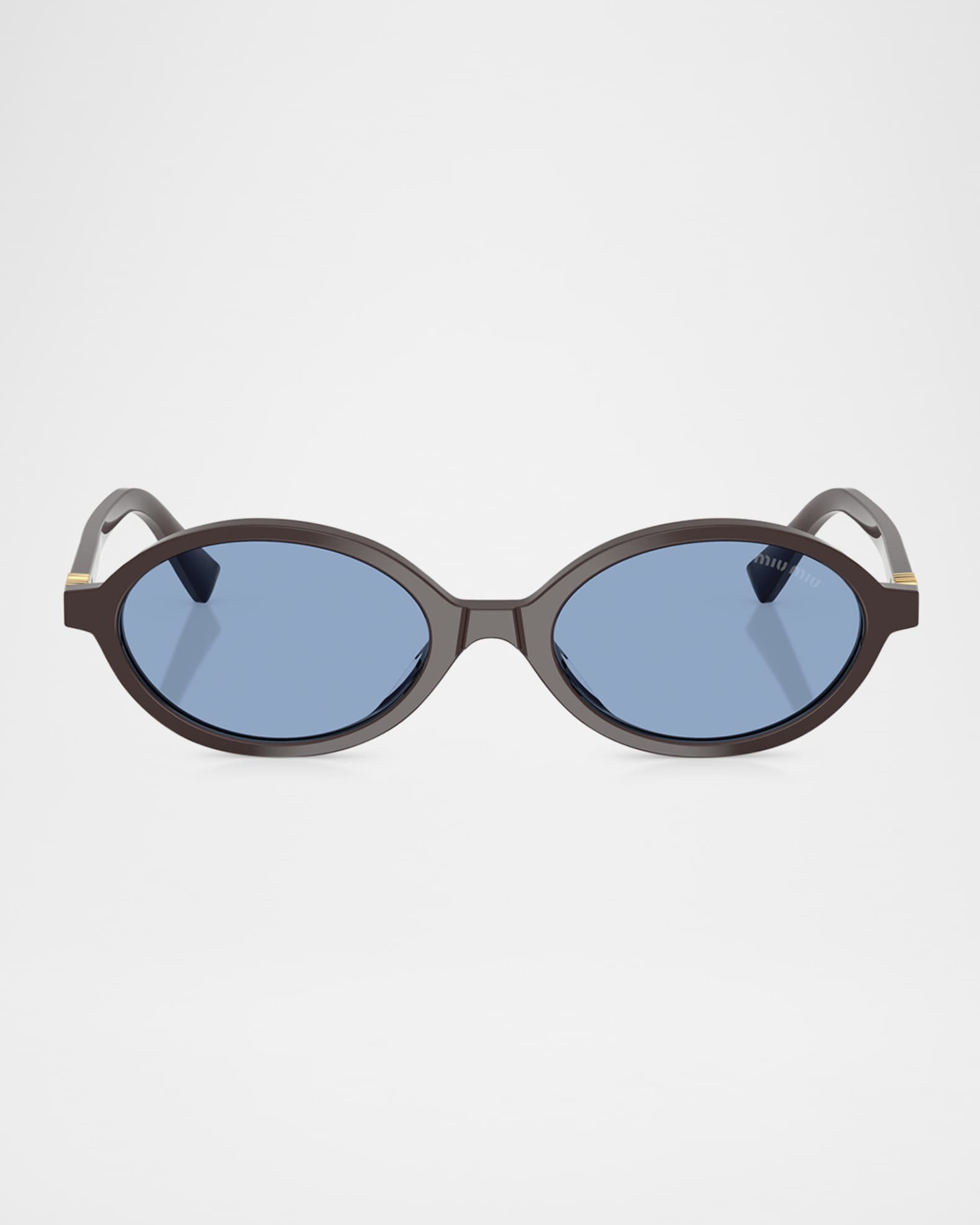 Acetate Oval Sunglasses 0