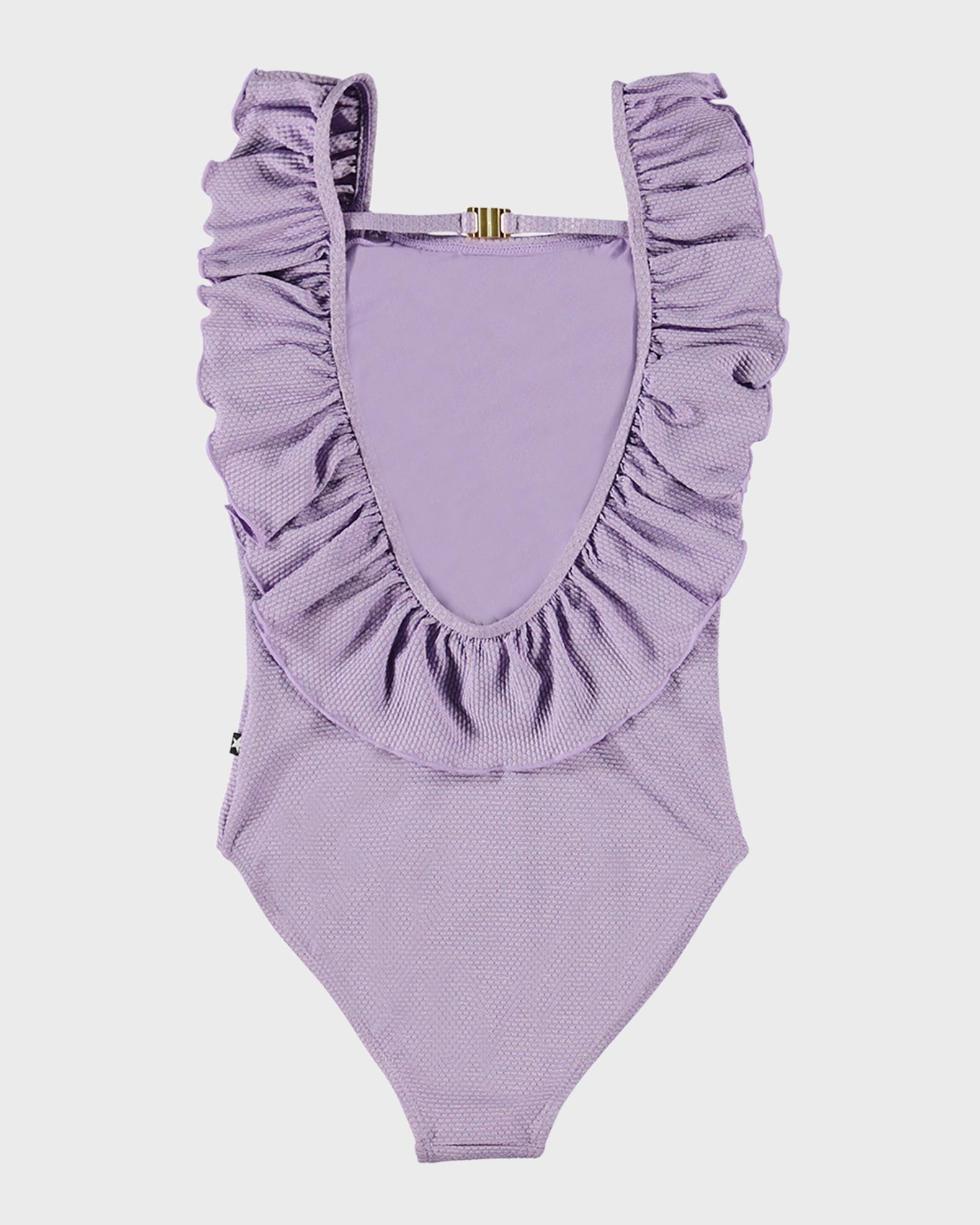 Molo Girl's Nathalie One Piece Ruffle Swimsuit, Size 8-14 | Neiman Marcus