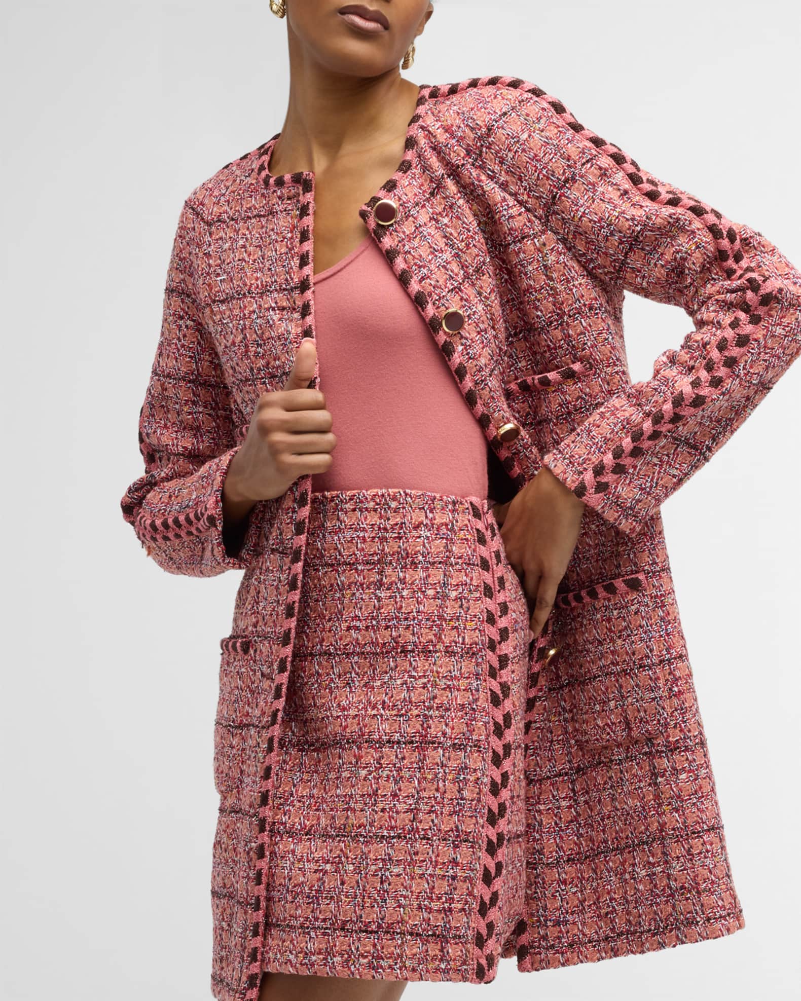 Textured Slub Tweed Collection | Neiman Marcus