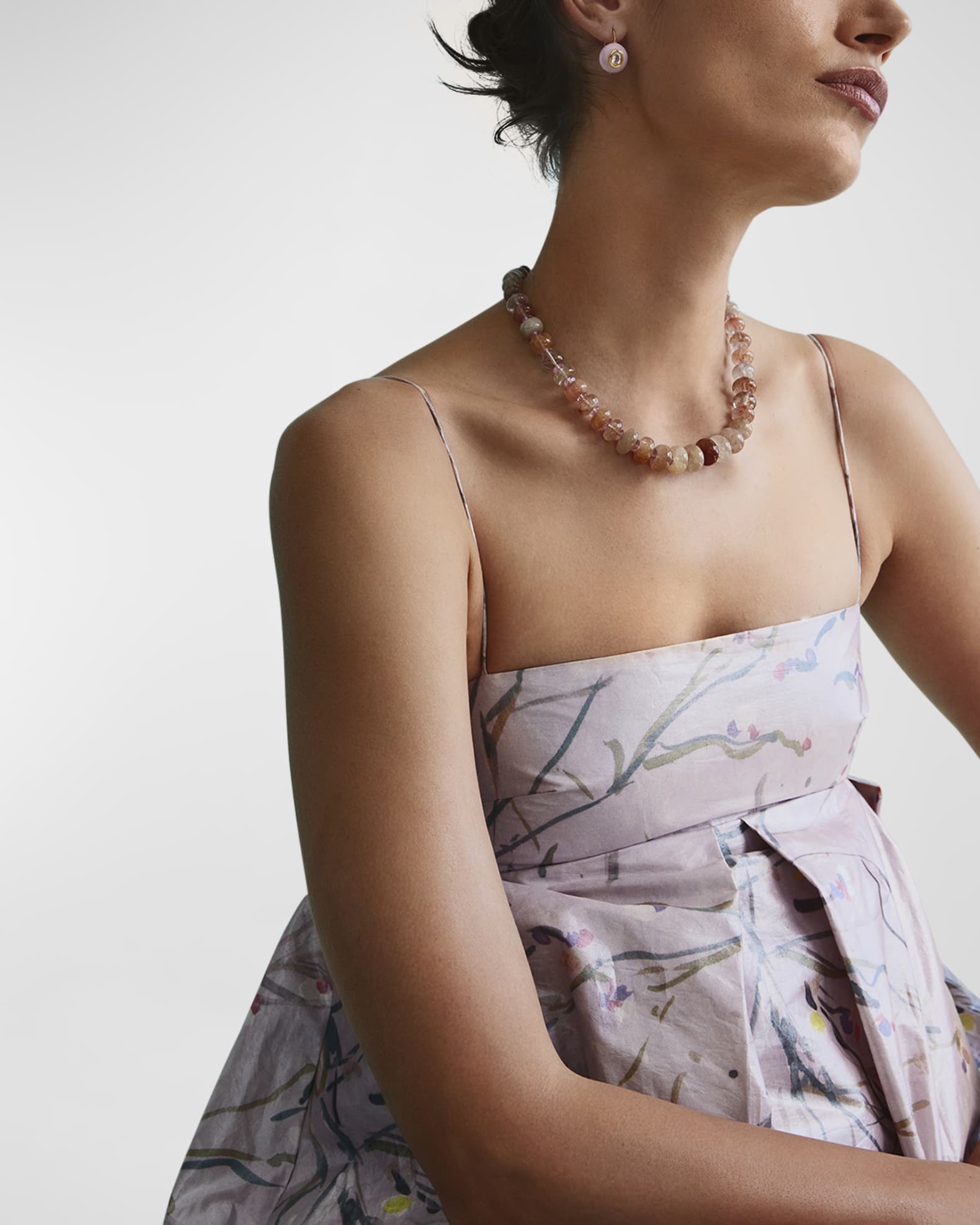Lizzie Fortunato Pablo Earrings in Rose | Neiman Marcus
