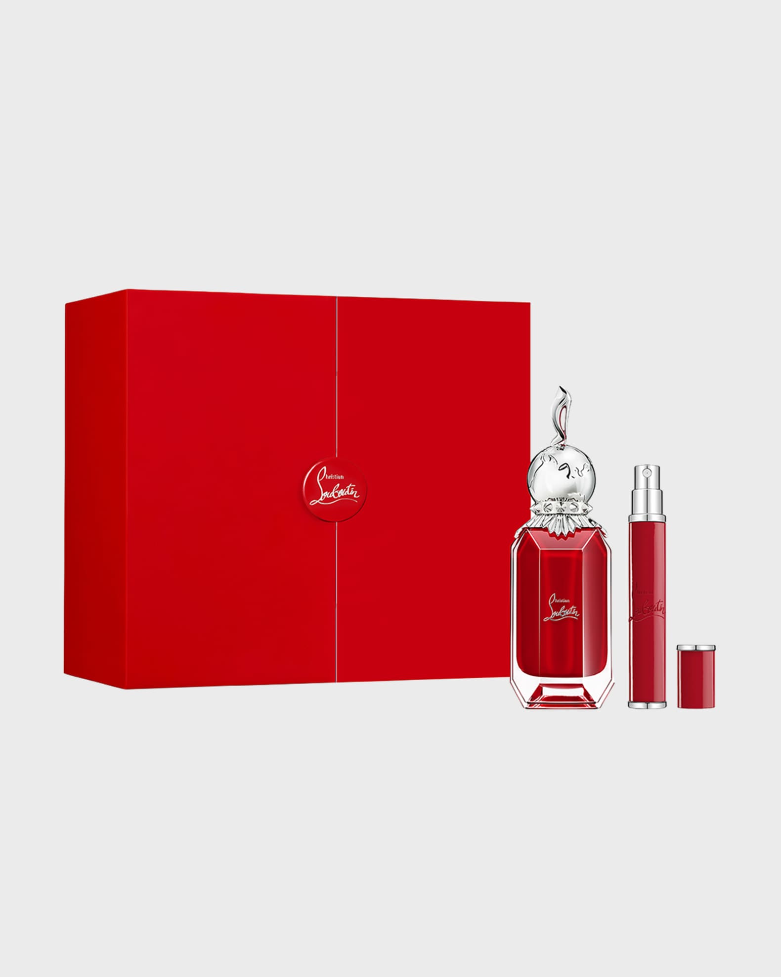 Christian Louboutin Loubirouge Eau de Parfum and Refillable Atomizer, 3.04 oz.