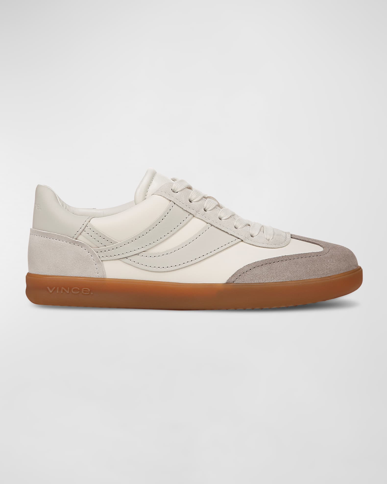Oasis Mixed Leather Retro Sneakers 0