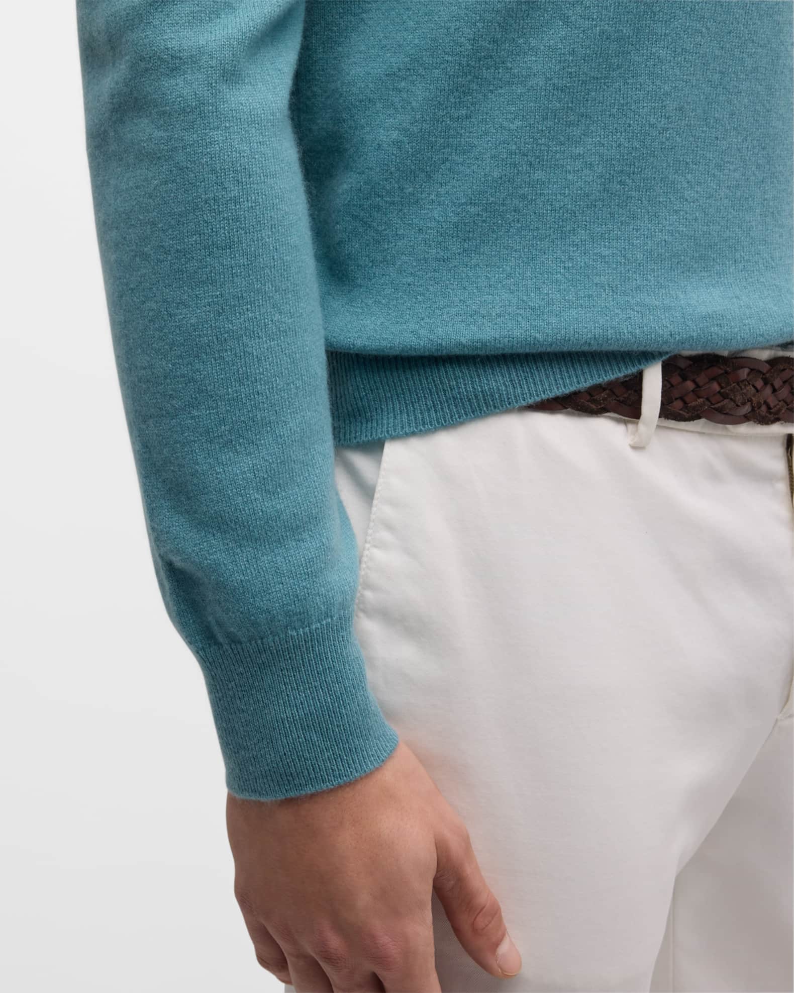 Gabriel Allure - The Nevermore Fleece Sweater for Men V-neck Button